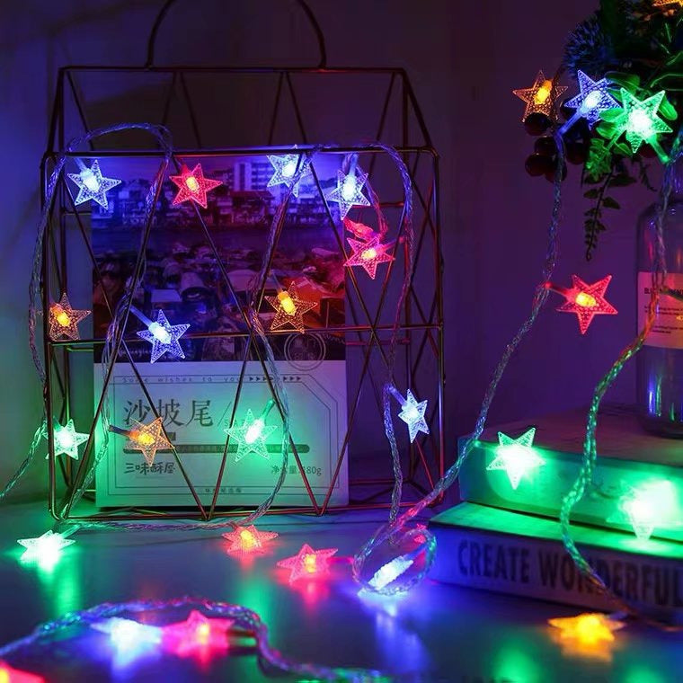LED String Lights Christmas Room Decoration Light Colored Lighting Battery Box UK BP1692