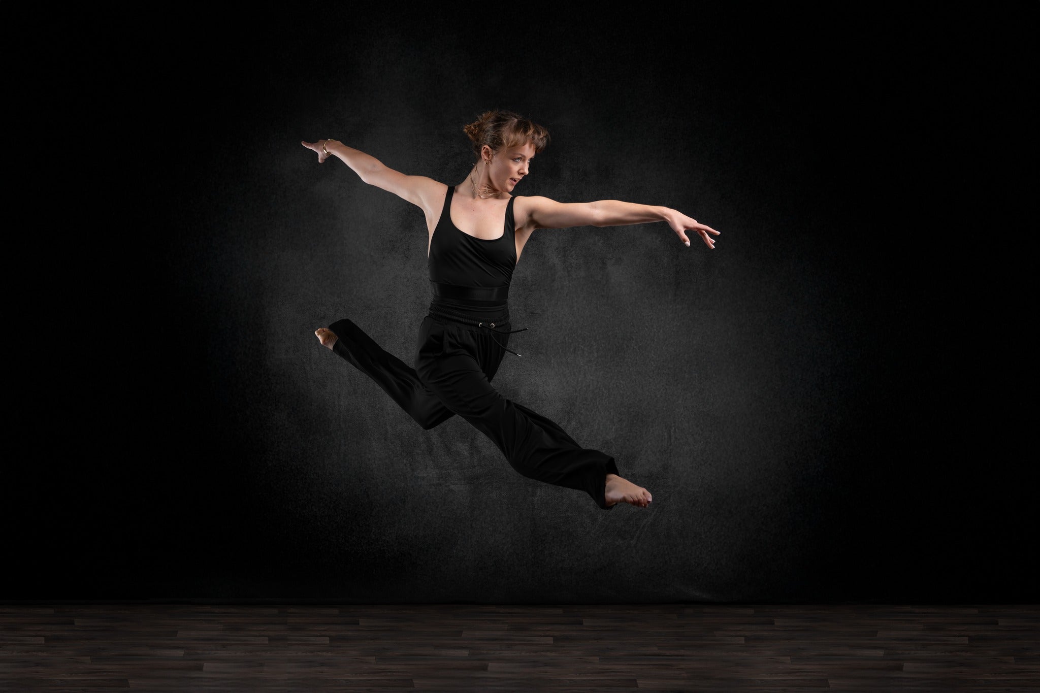 Black Abstract Backdrop UK for Photo Studio DBD-19478