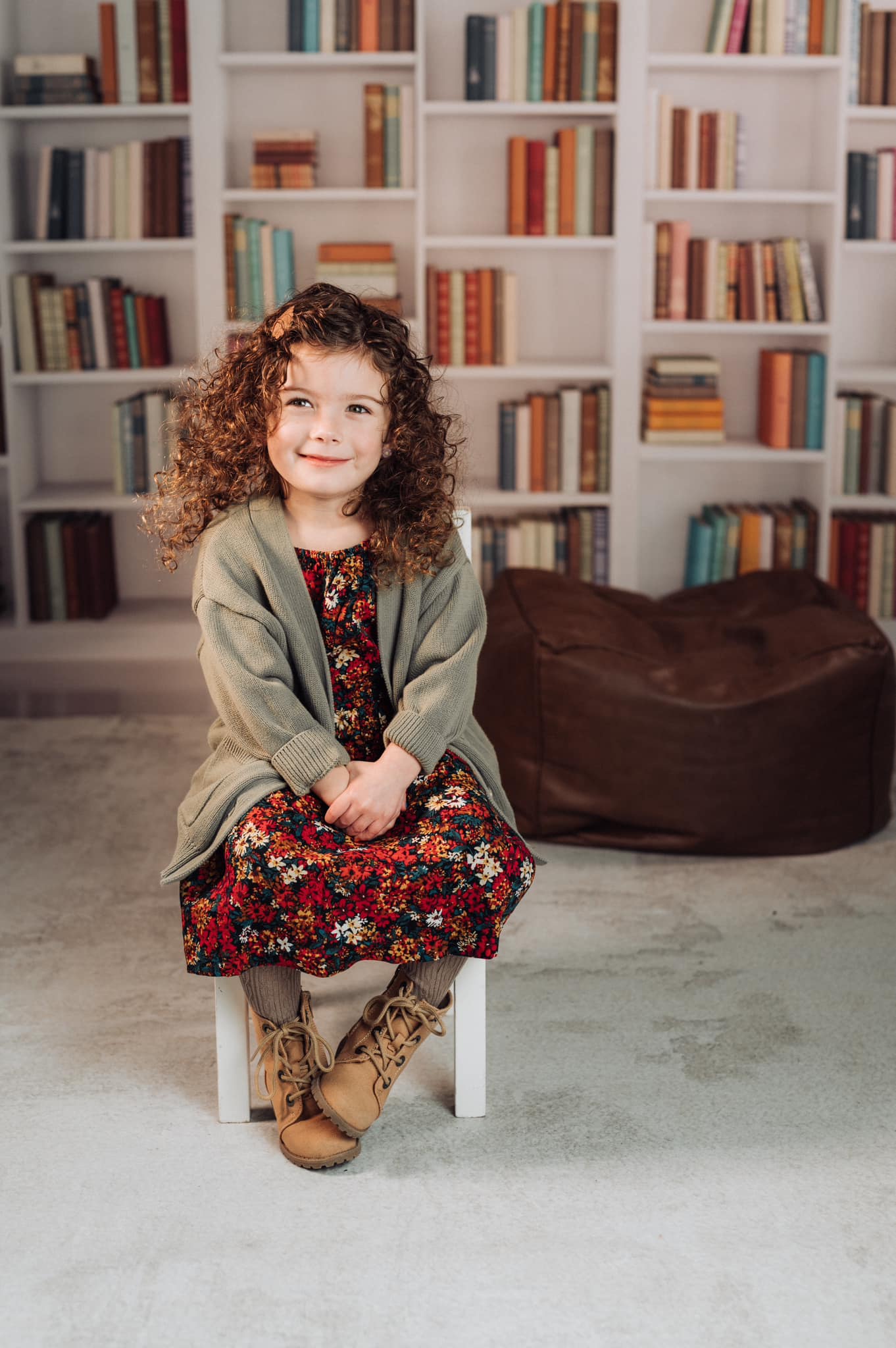 Bookshelf backdrop UK for School Photography GX-1029