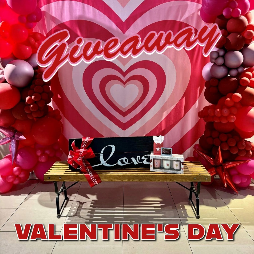 Valentine's Day Psychedelic Ombre Pink Multi Heart Backdrop M12-46