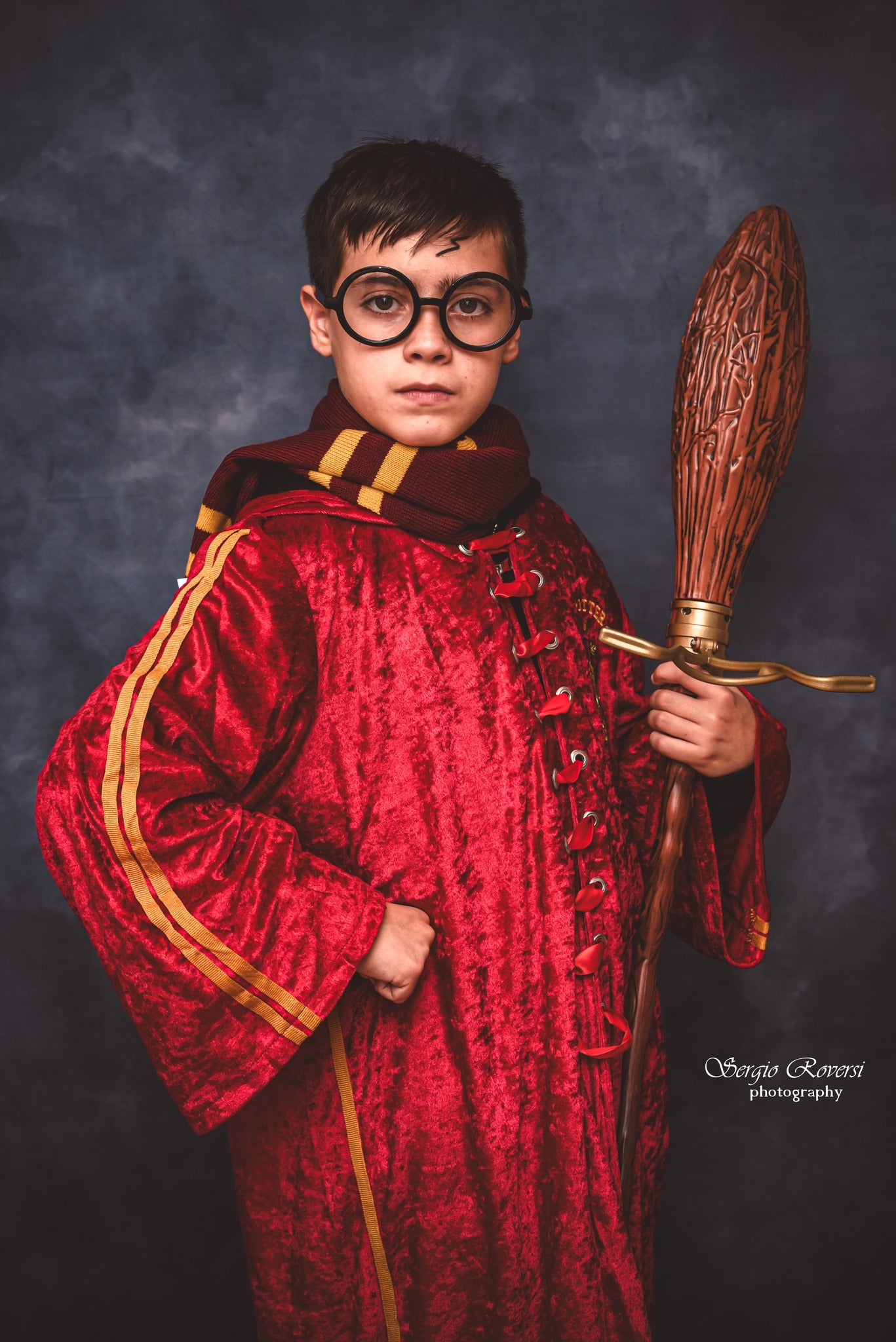 Black Old Master Abstract Portrait Photography backdrop UK DBD-19486