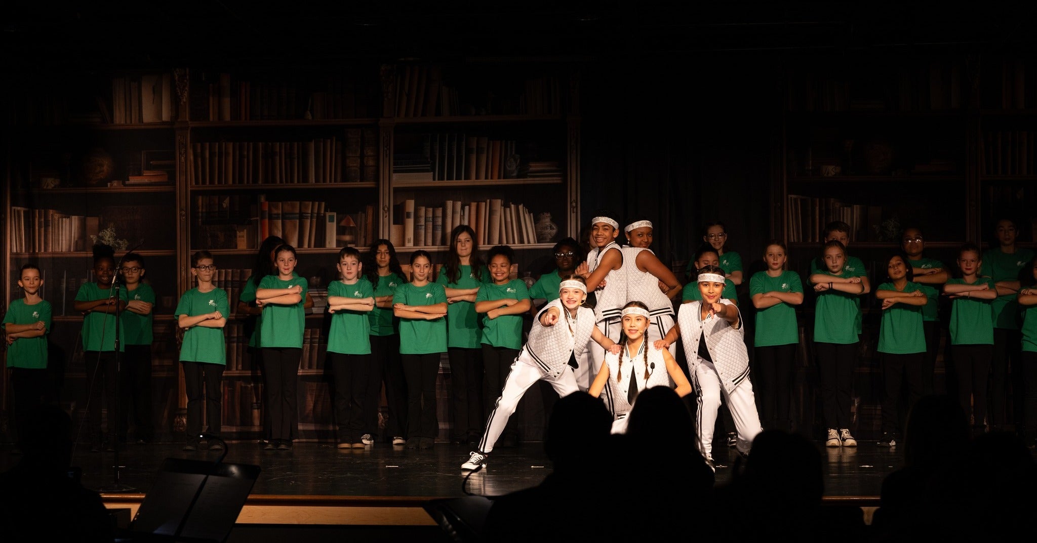 Vintage Bookshelf Back to School Backdrop UK DBD7-40