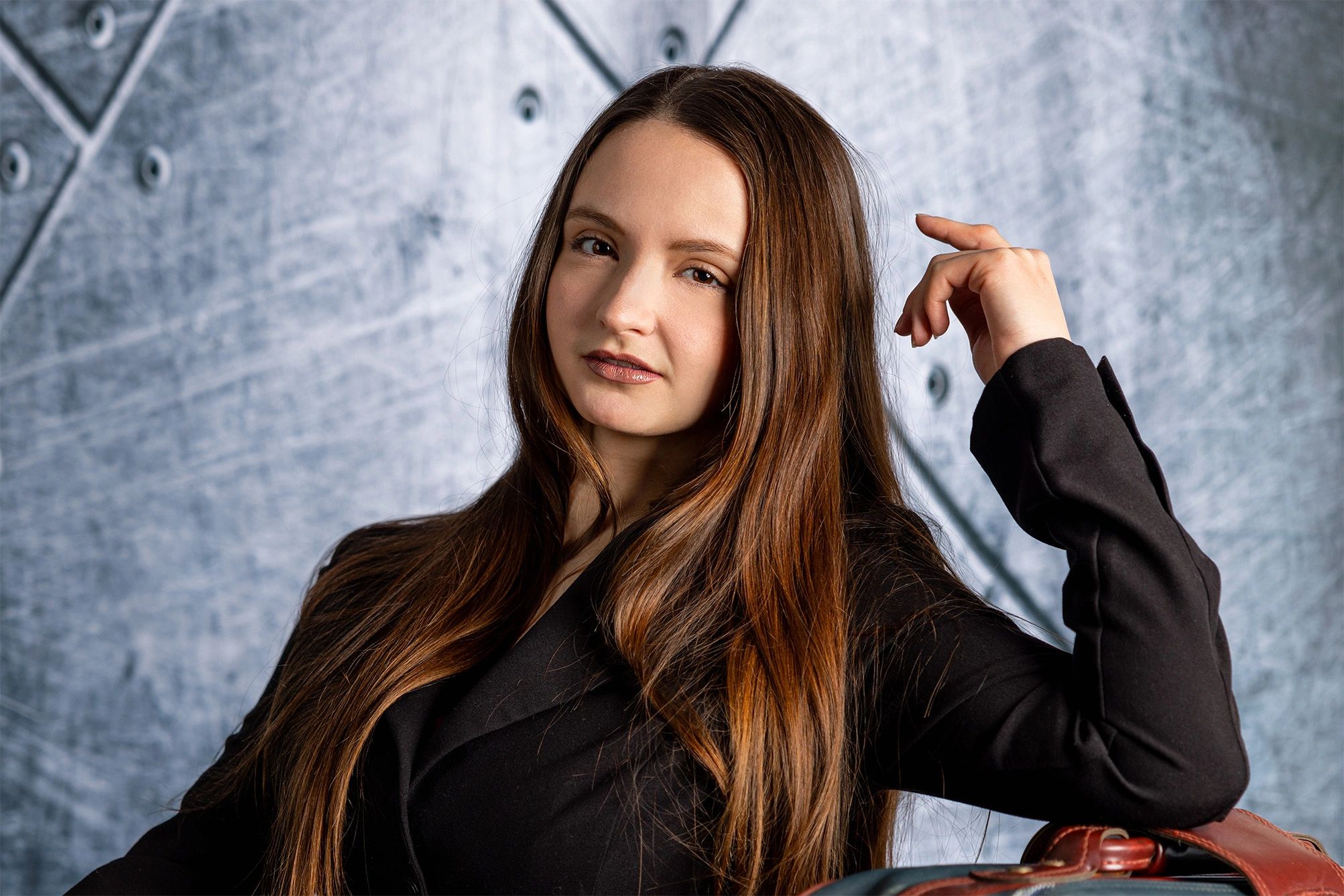 Black Metal Abstract backdrop UK for Photo Studio DBD30