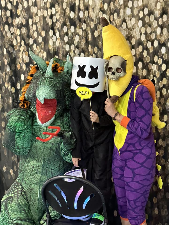 Gold and Black Sparkle Photo Backdrop UK for  Photography LV-1564