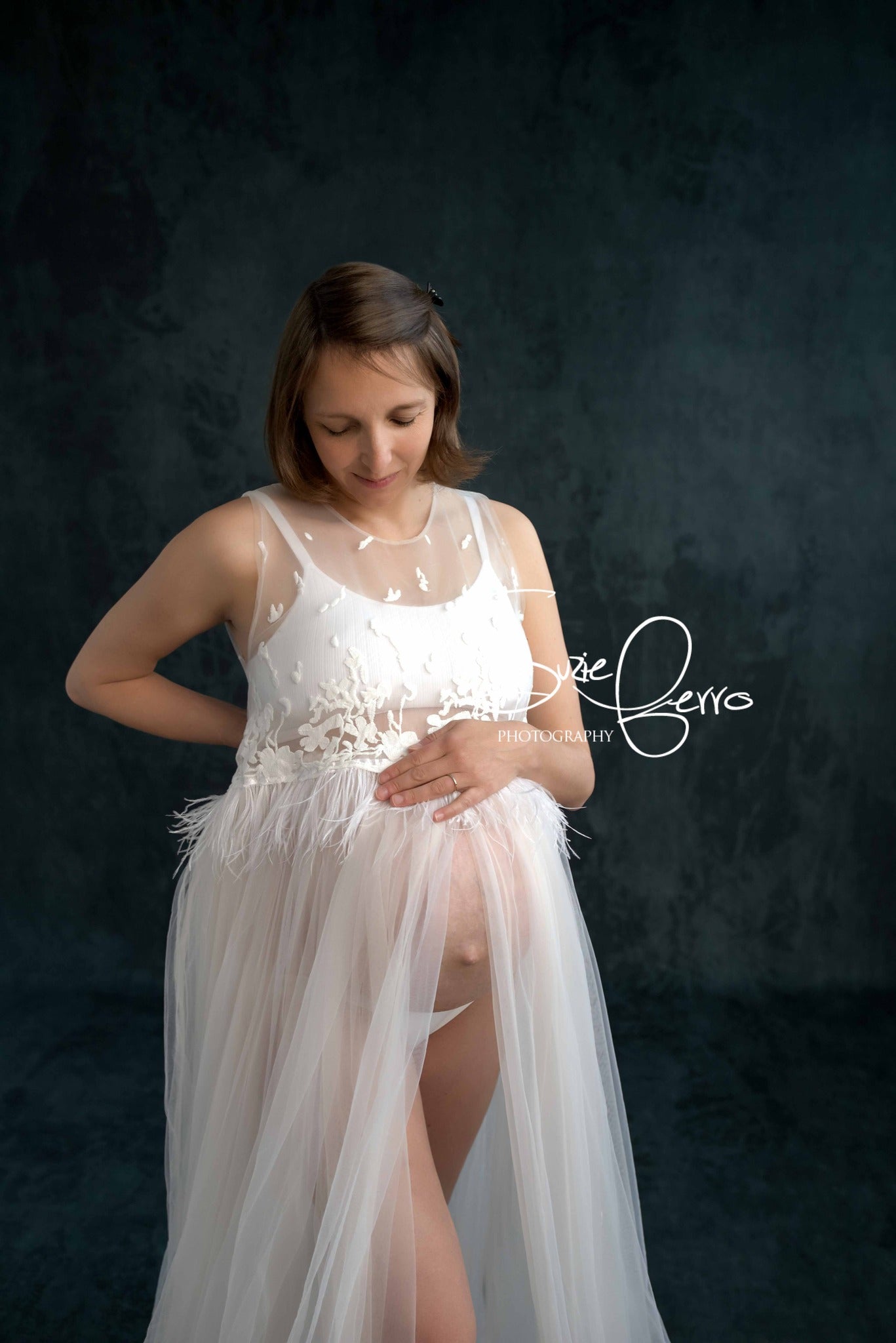 Black Abstract Textured backdrop UK for Portrait Photography DBD23