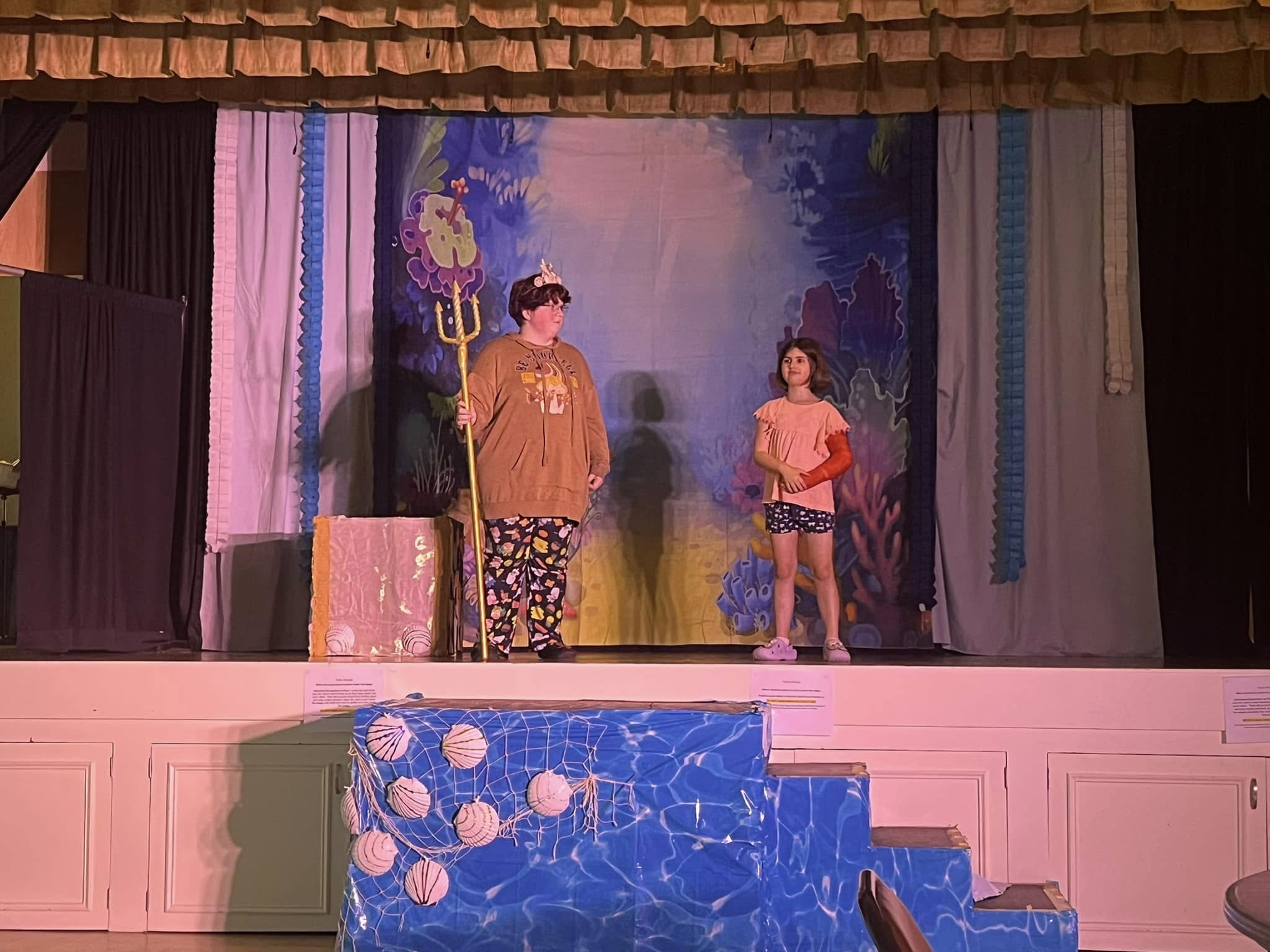 Under The Sea  Coral Ocean Baby Photo backdrop UK G-498