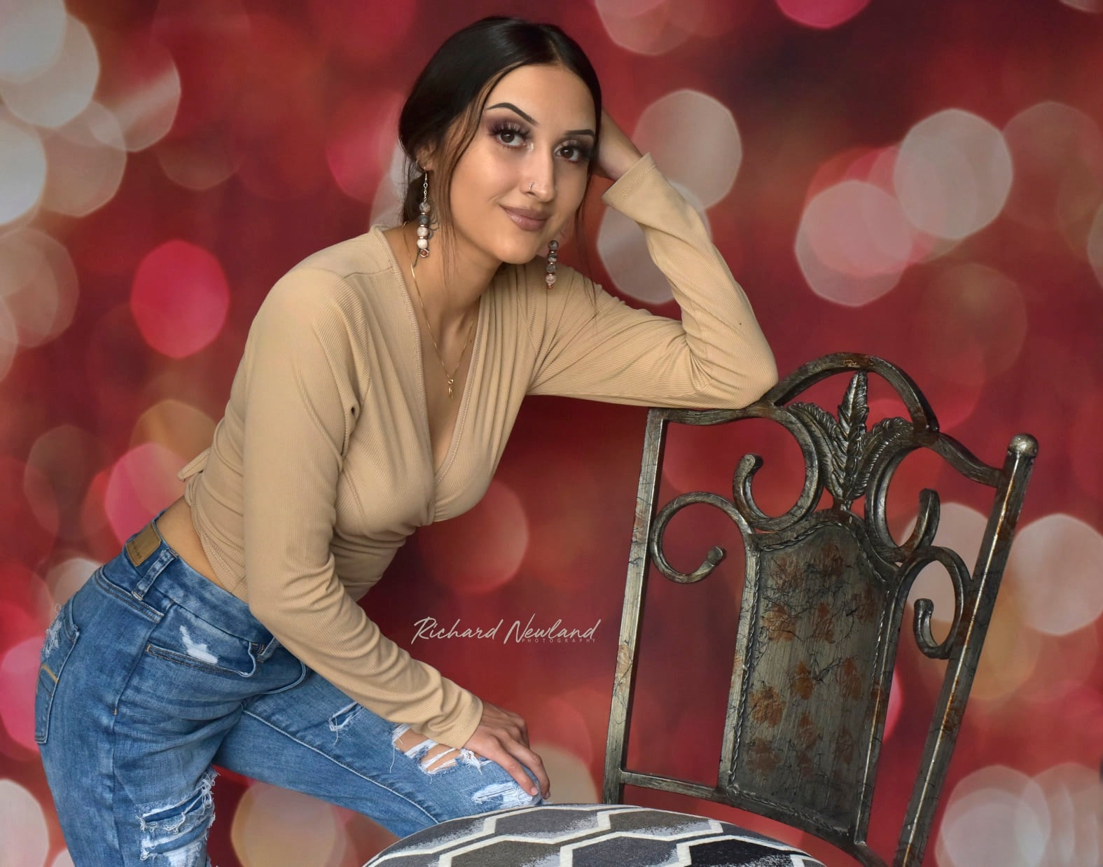 Colorful Bokeh Backdrop UK for Photo Shoot G-005