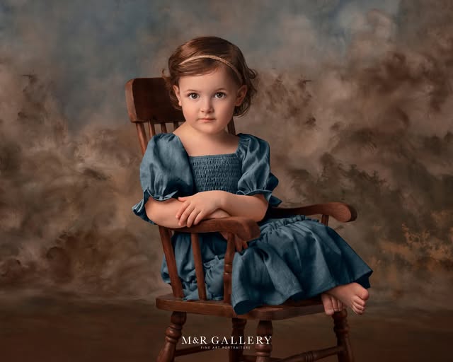 Painting Backdrop Moody Brown Mist Abstract Haze Fine Art Backdrop UK MRR9-65