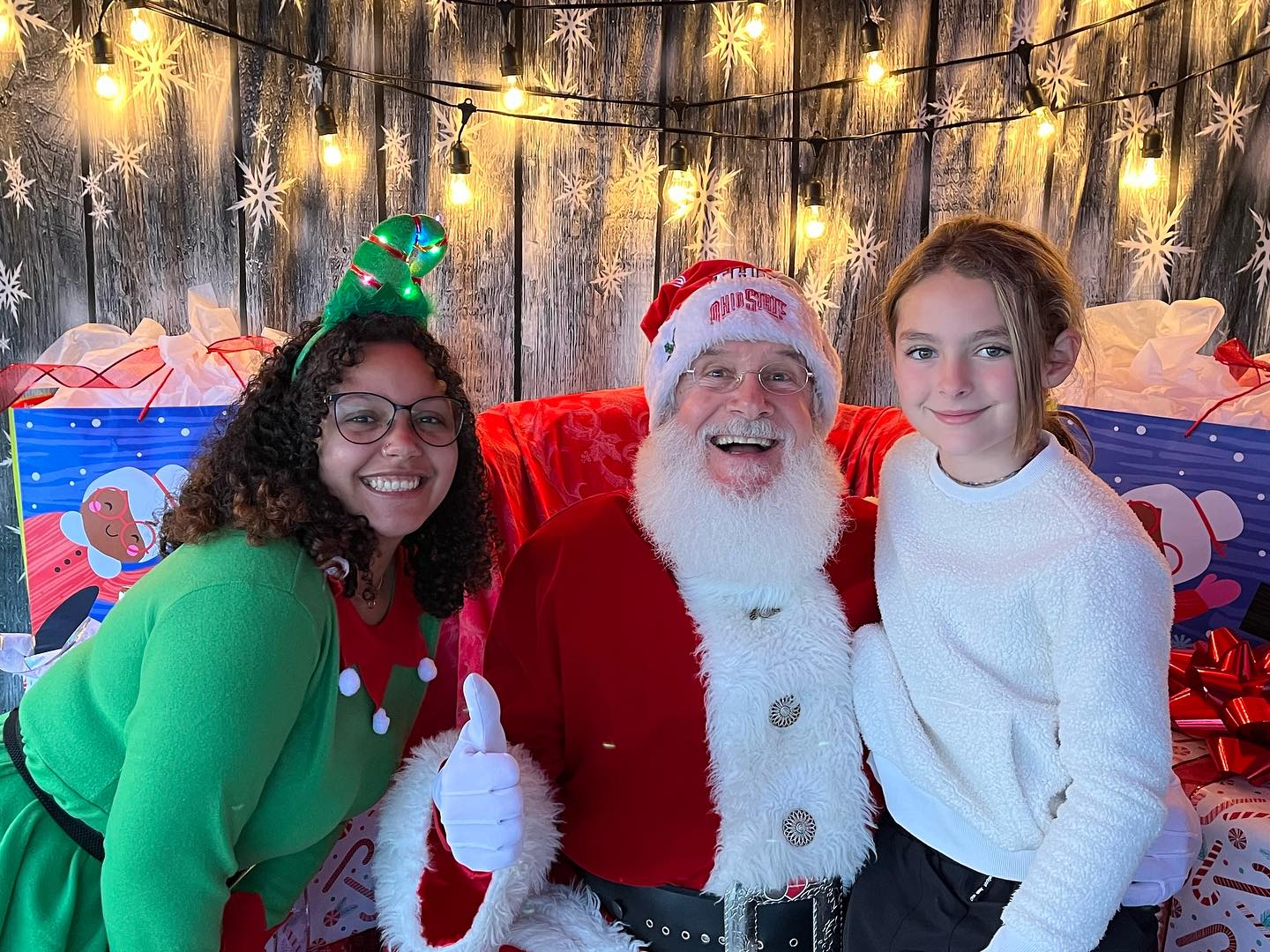 Wood backdrop UK With Snowflakes For Photography Portrait DBD-H19150