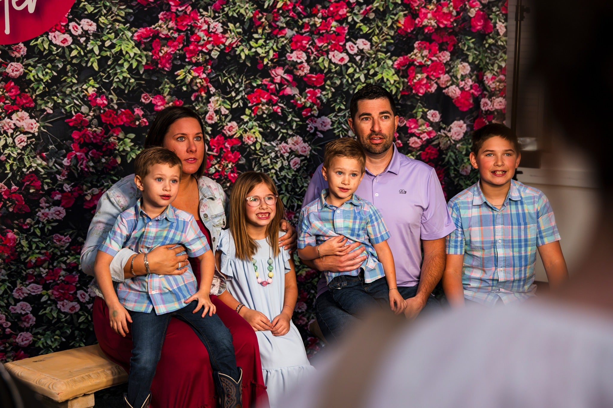 Beautiful Flower Wall backdrop UK for Party Decor G-030