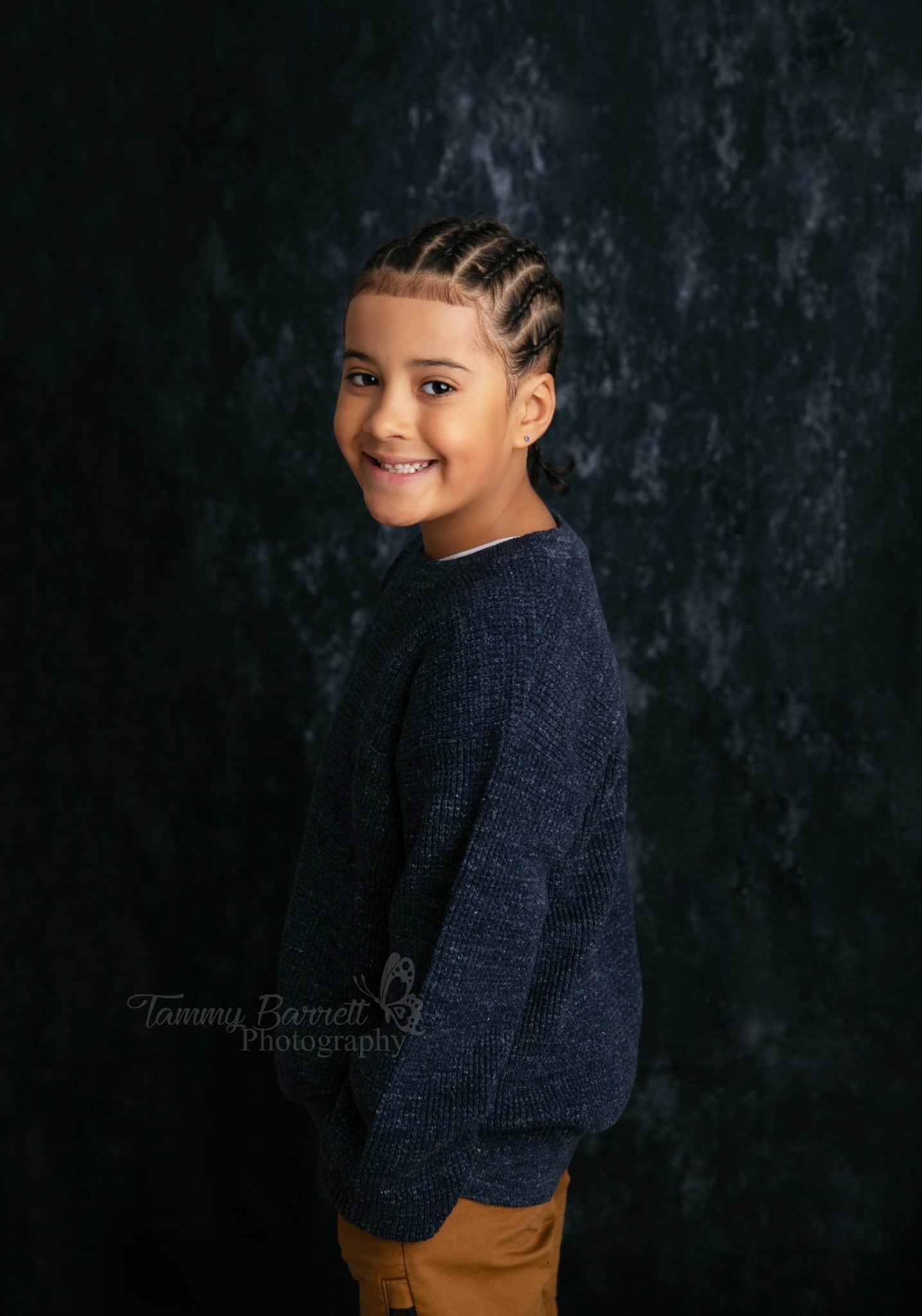 Abstract Dark Wall Slate Texture Background for Photo Booth D179