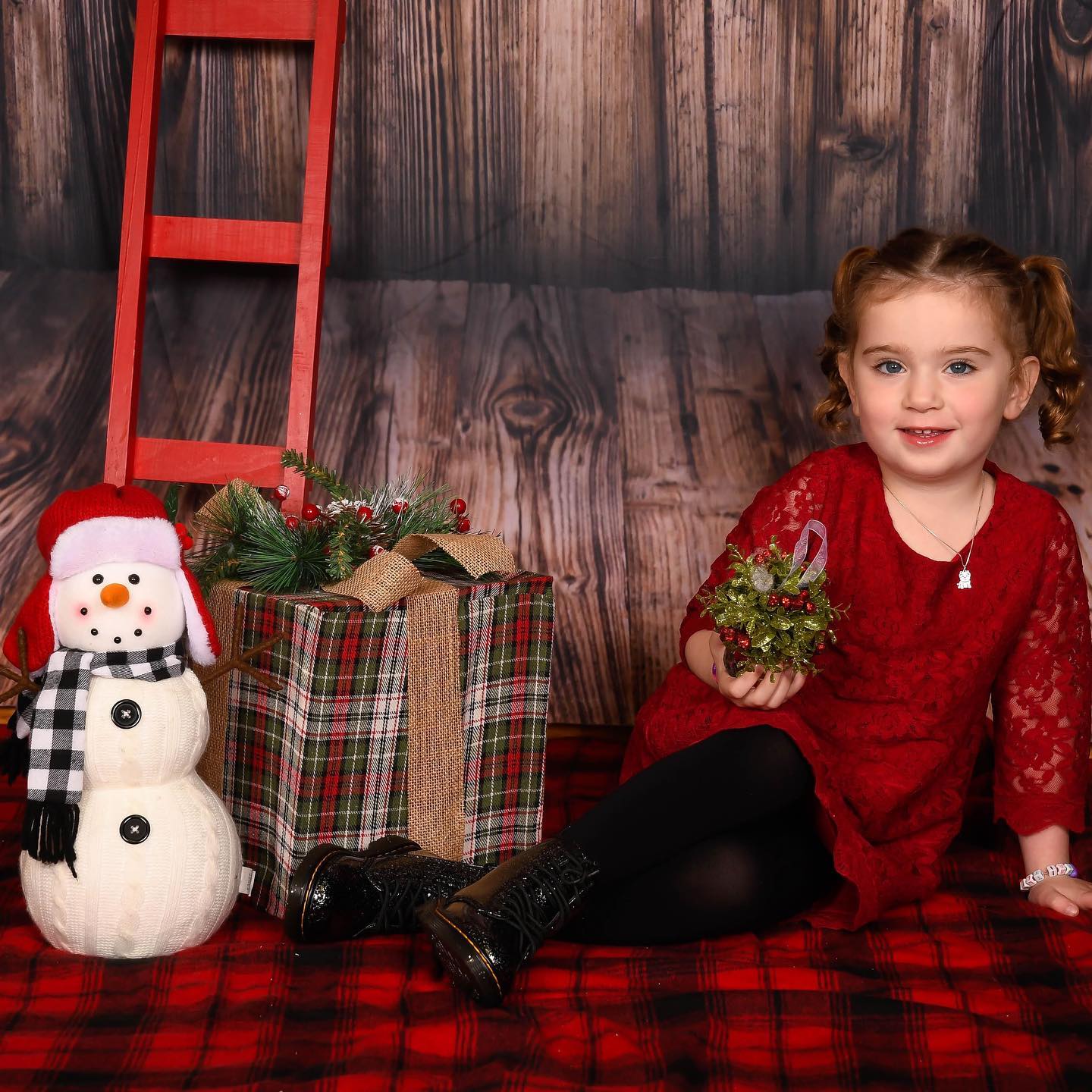 Beautiful Snowflake Wooden Photography backdrop UK WY00024