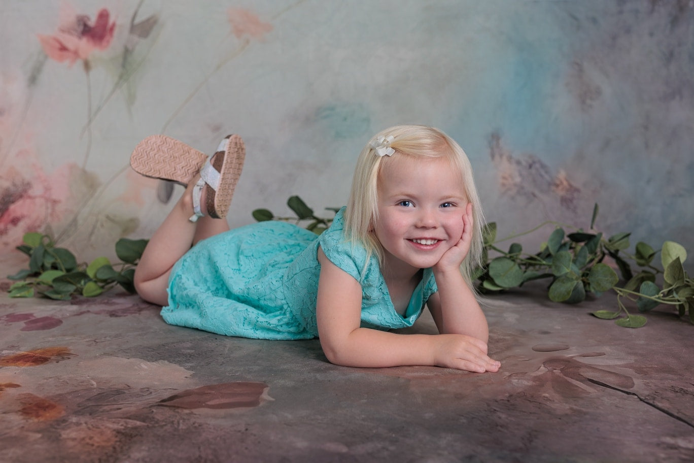 Fine Art Backdrops Soft Pastel Flower Field Artistic Backdrop UK MRR9-71