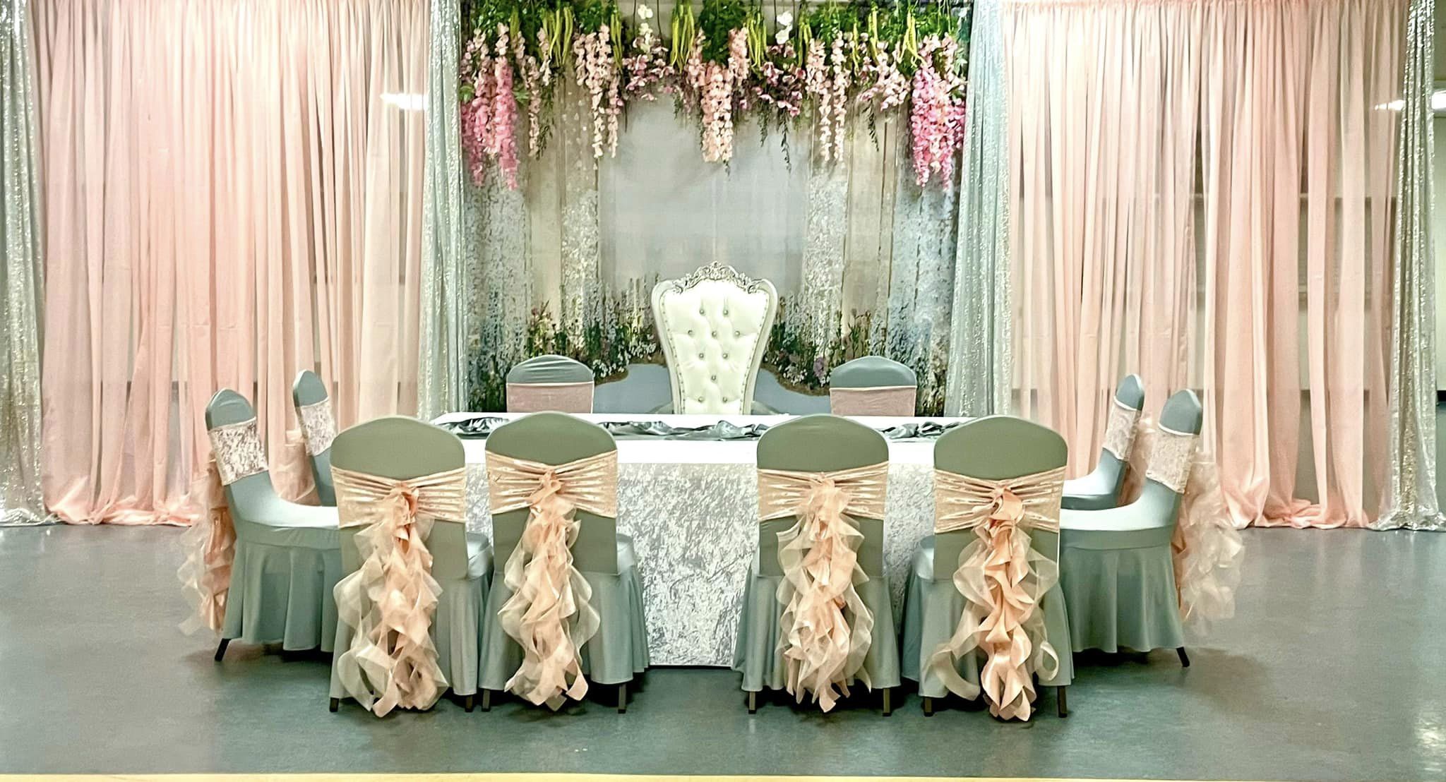 Flowers Room Decoration Backdrop UK for Photo Studio LV-788