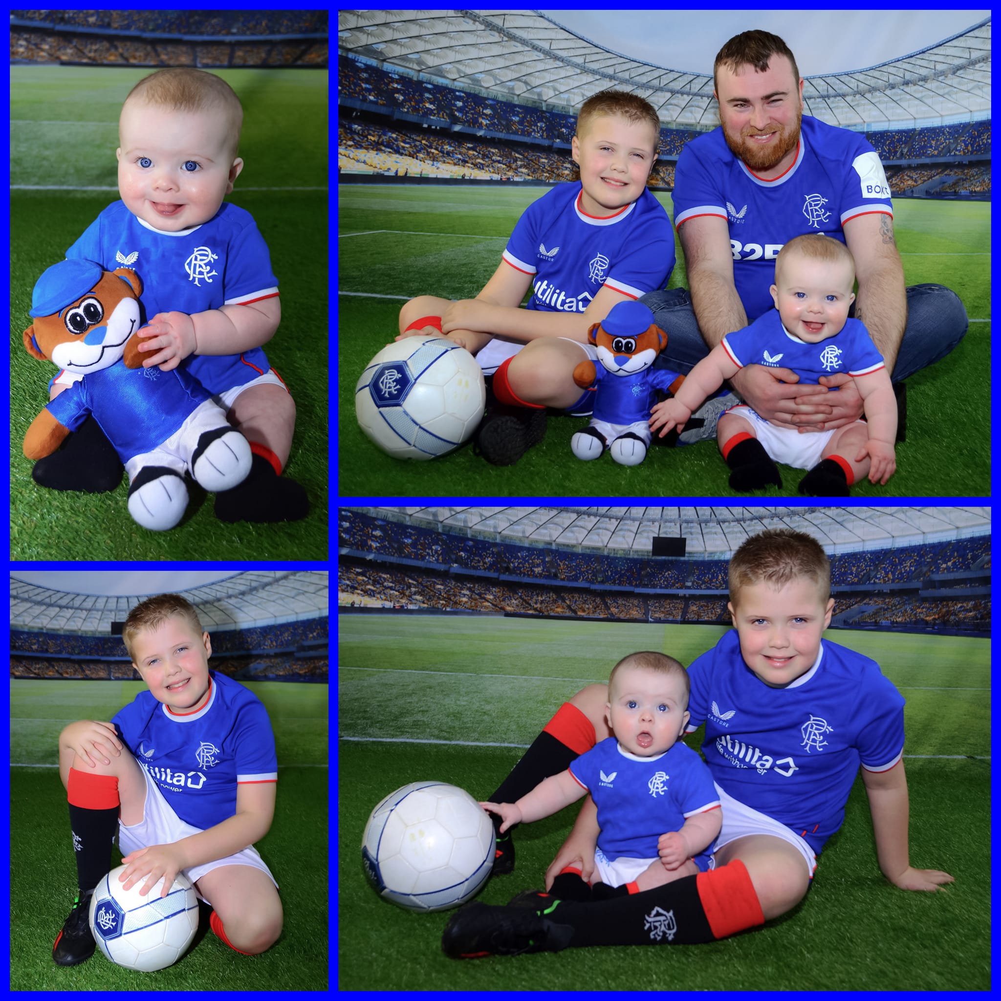 Football Field Green Grass Sports Photography Backdrop UK M062