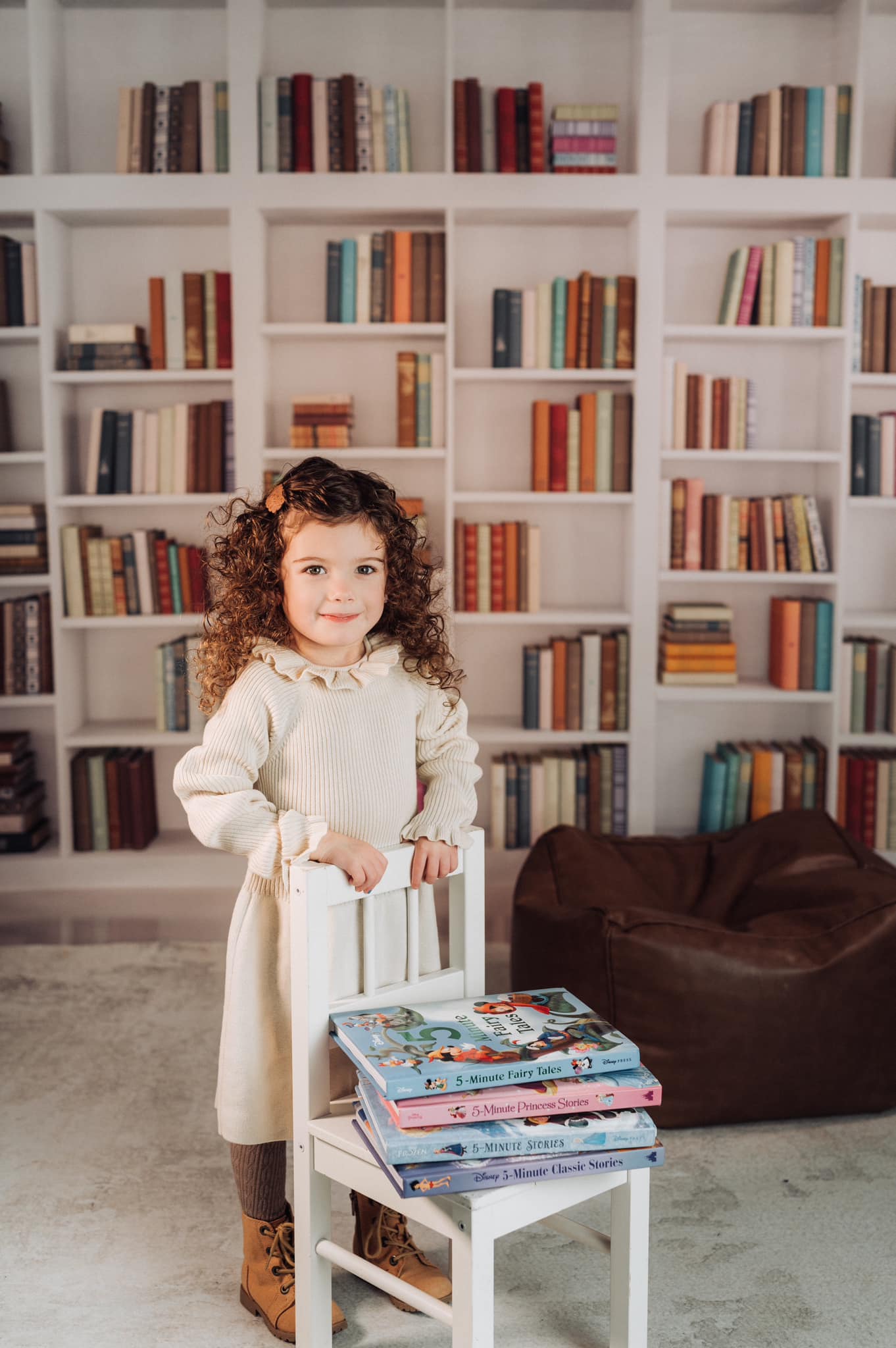 Bookshelf backdrop UK for School Photography GX-1029