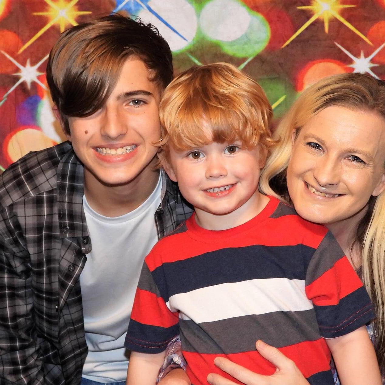 Christmas Lights Gray Wood Wall Photography Backdrop UK L-804