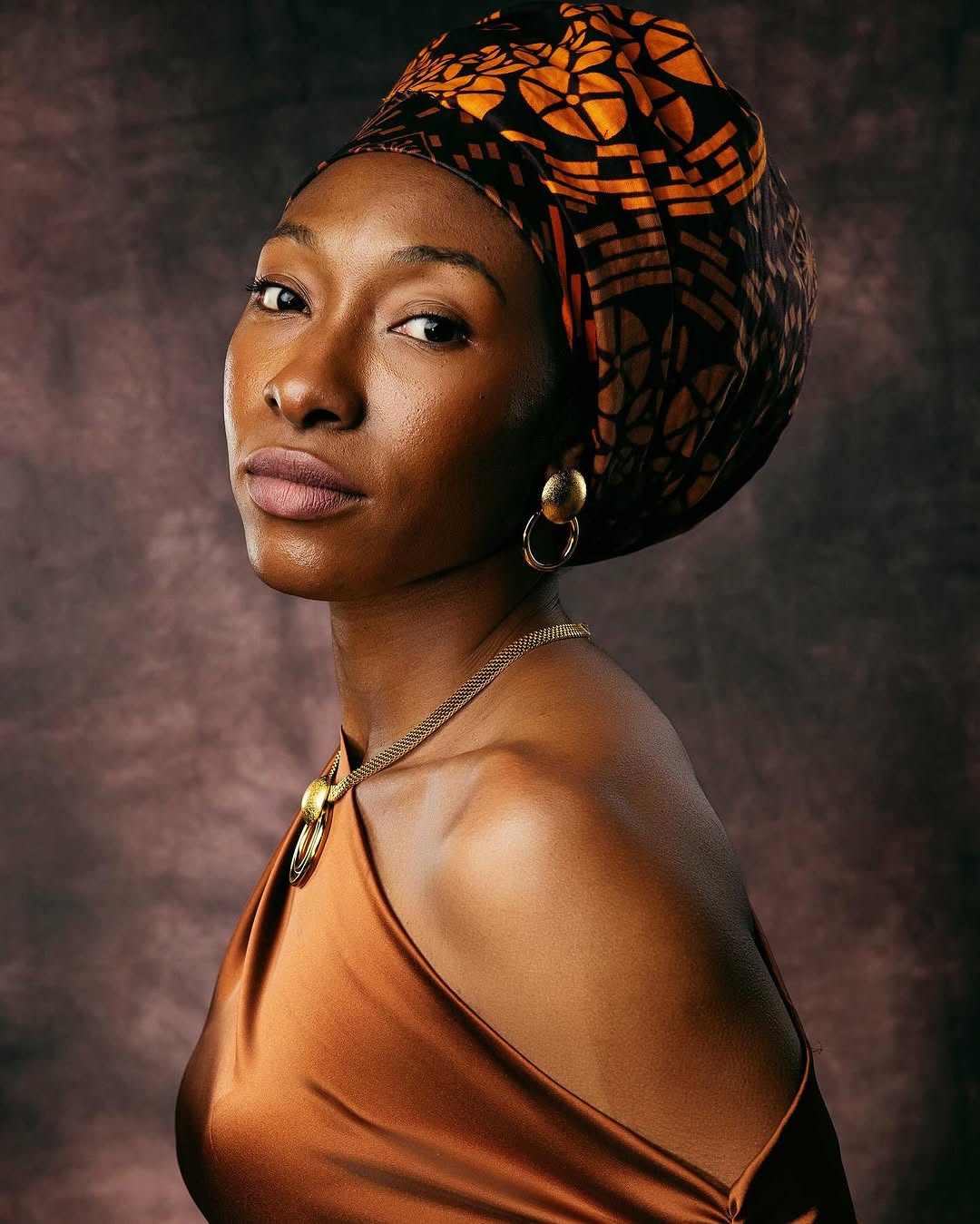 Vintage Brown Sweep Abstract Textured Backdrop UK MR-2153