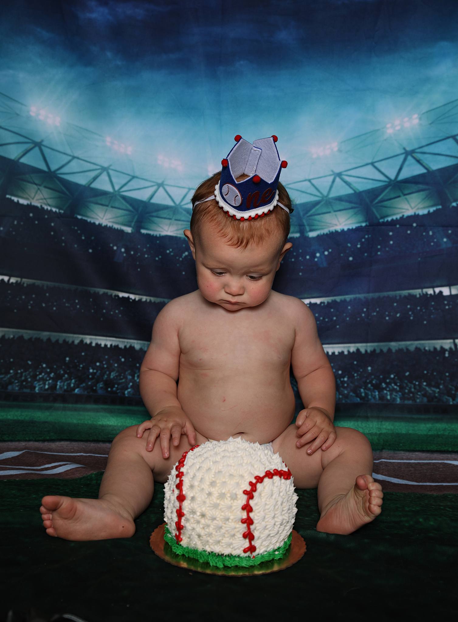 Baseball Ballpark Night Spoitlight Sports Game Stadium Backdrop UK for Photography G-280