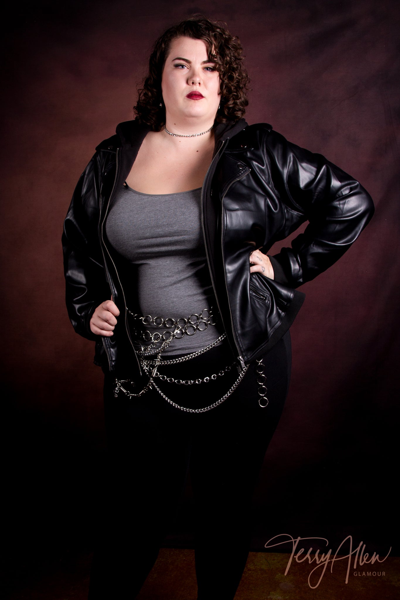 Brown Abstract Texture Old Master Style Photo Booth backdrop UK LV-1321