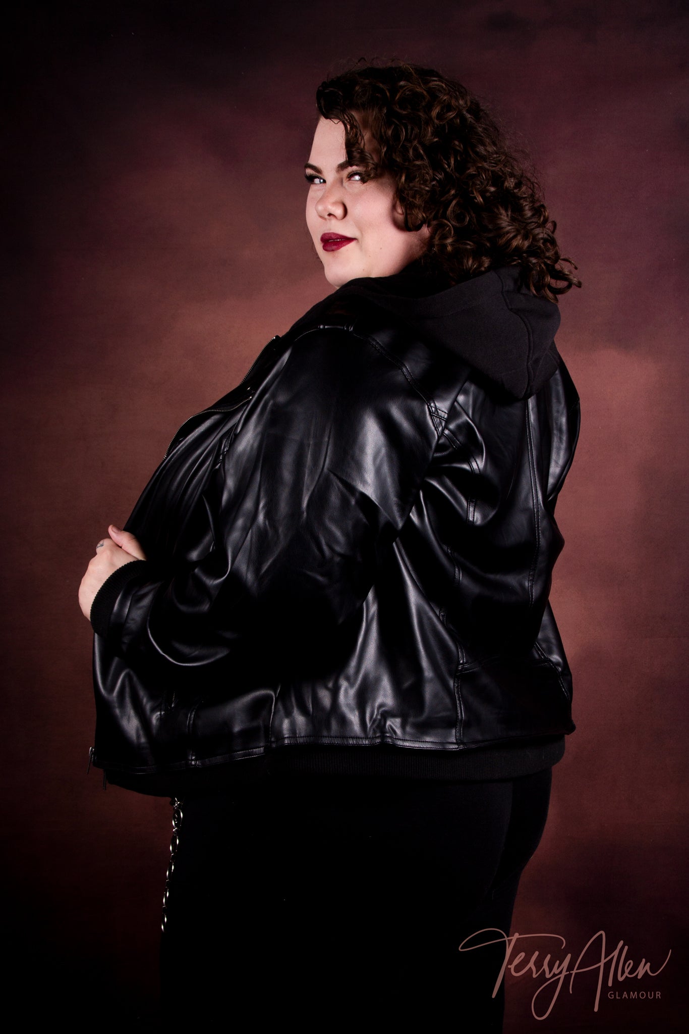 Brown Abstract Texture Old Master Style Photo Booth backdrop UK LV-1321