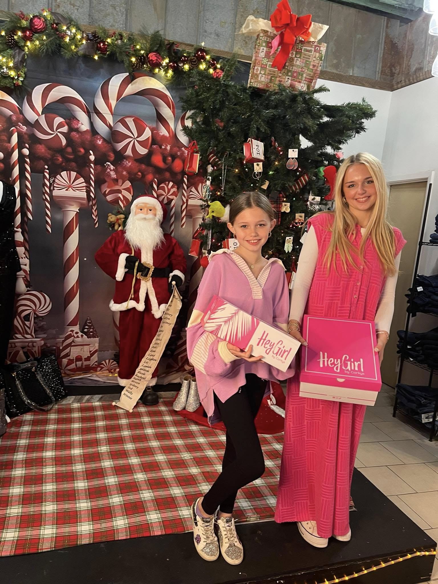 Christmas Whimsical Candy Cane Archway Backdrop UK RR8-229