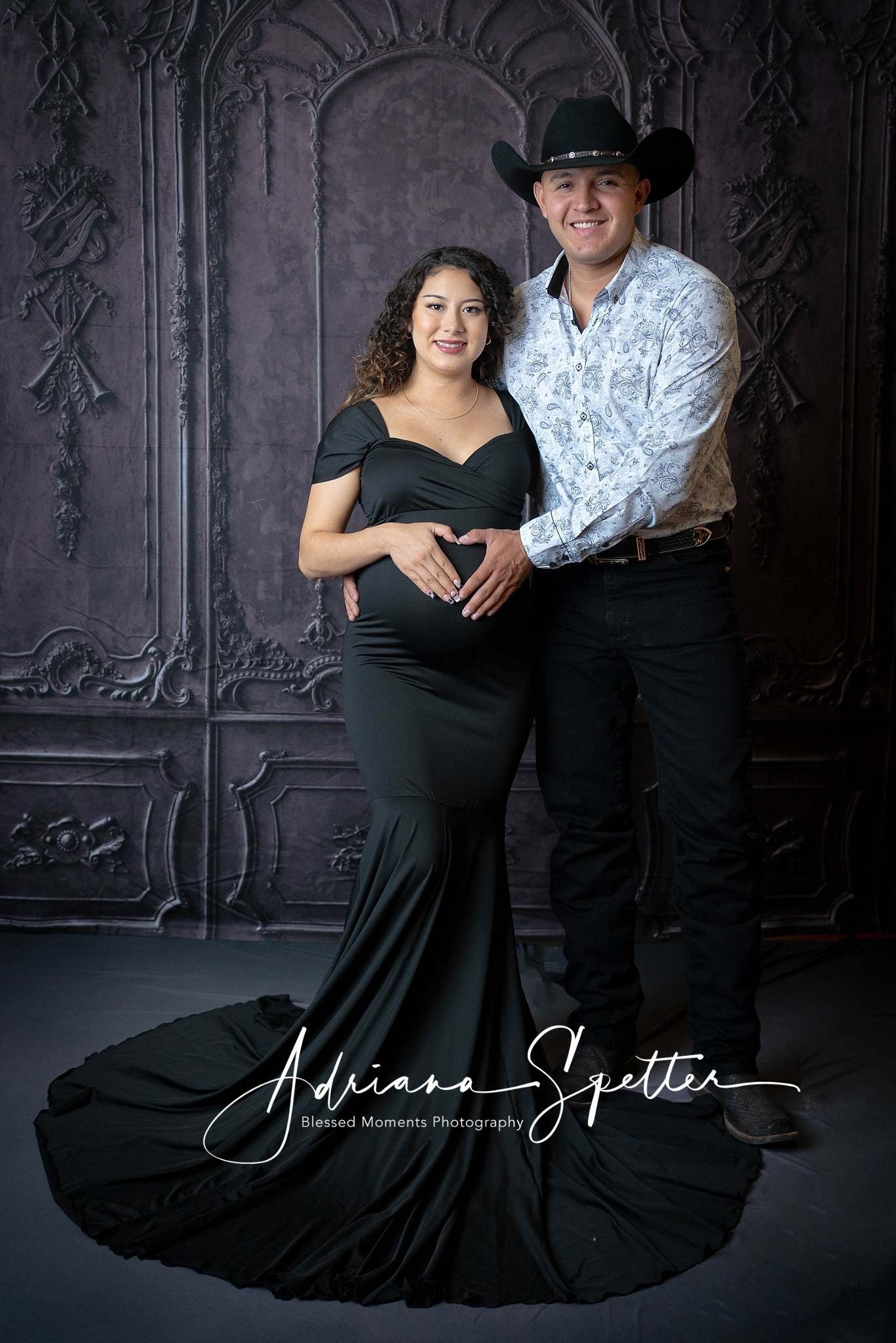 Vintage Backdrop Black Ornate Vintage Wall Retro Wall Backdrop UK MRR10-38