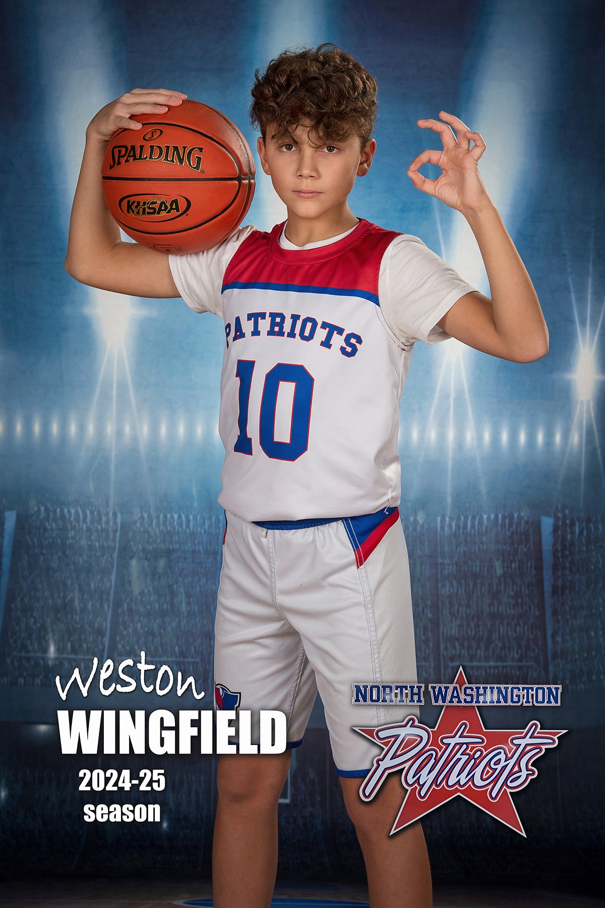 Basketball Court Sport Themed Photography backdrop UK G-319