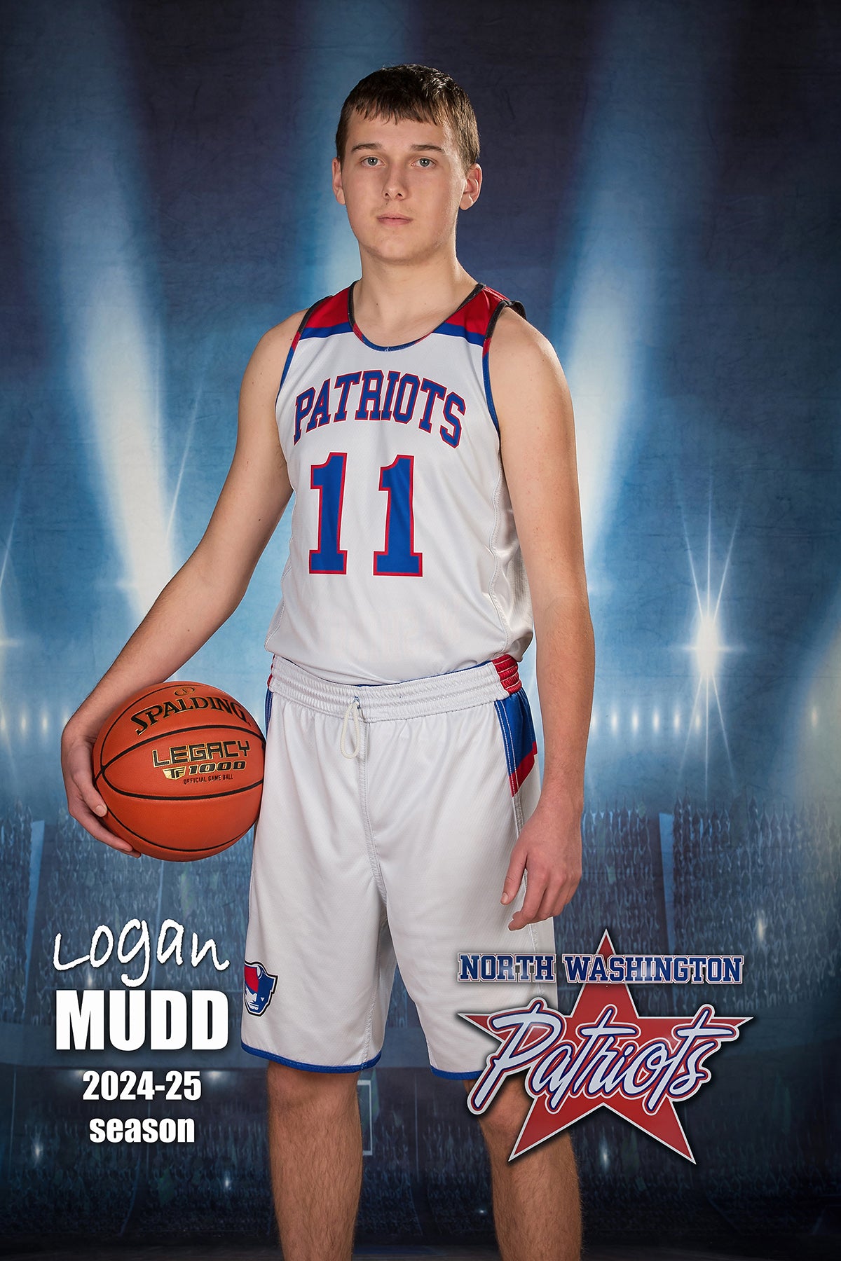 Basketball Court Sport Themed Photography backdrop UK G-319