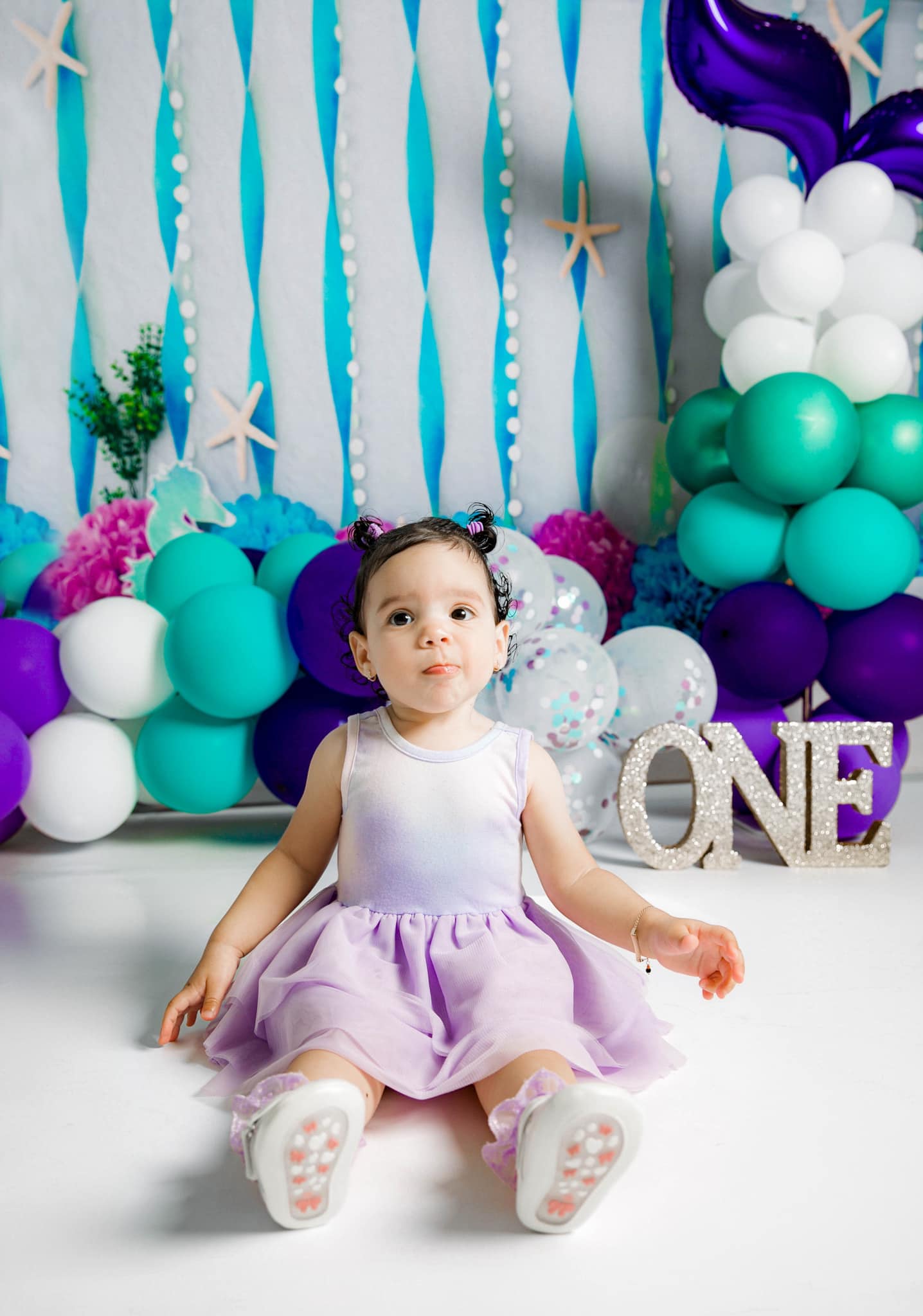 Underwater Plants Mermaid Photography Backdrop UK M5-25