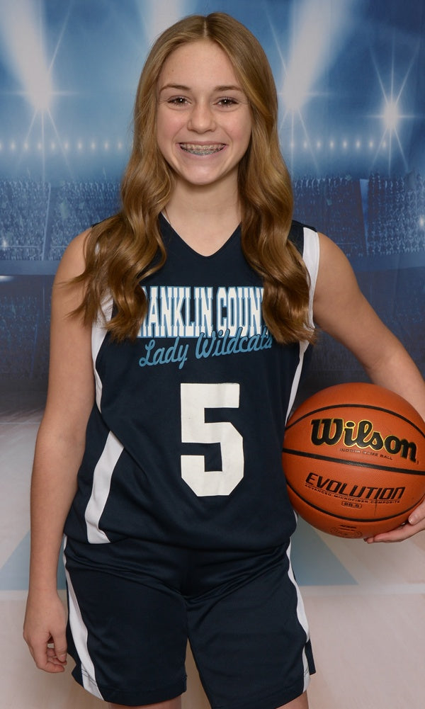 Basketball Court Sport Themed Photography backdrop UK G-319