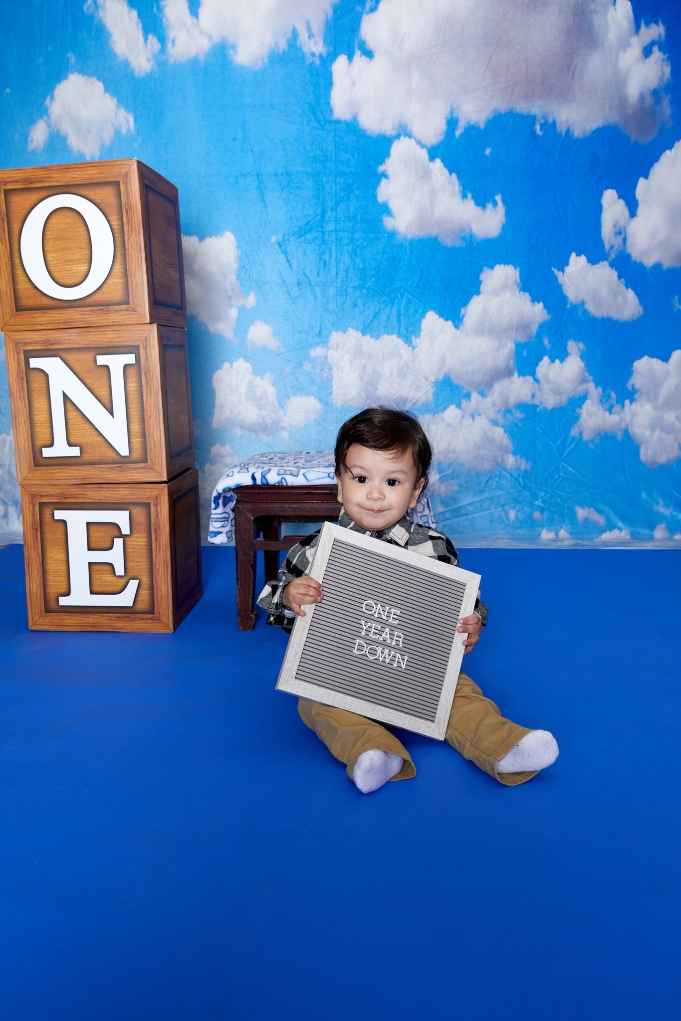 CloudS Blue Sky Photo Shoot Backdrop MA10