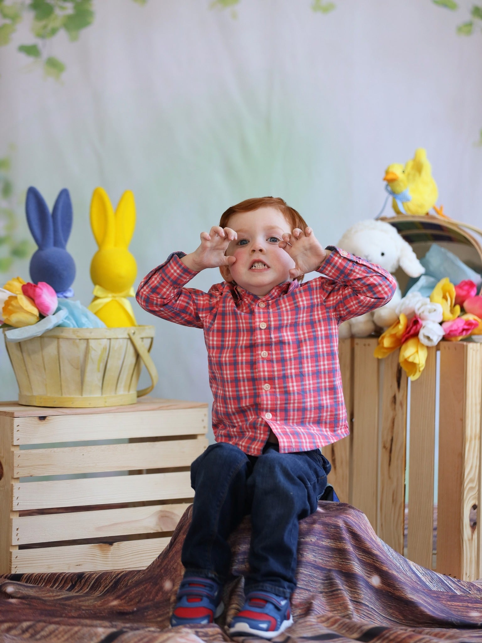 Spring Blossom Natural Scenery backdrop UK for Photography F-2355