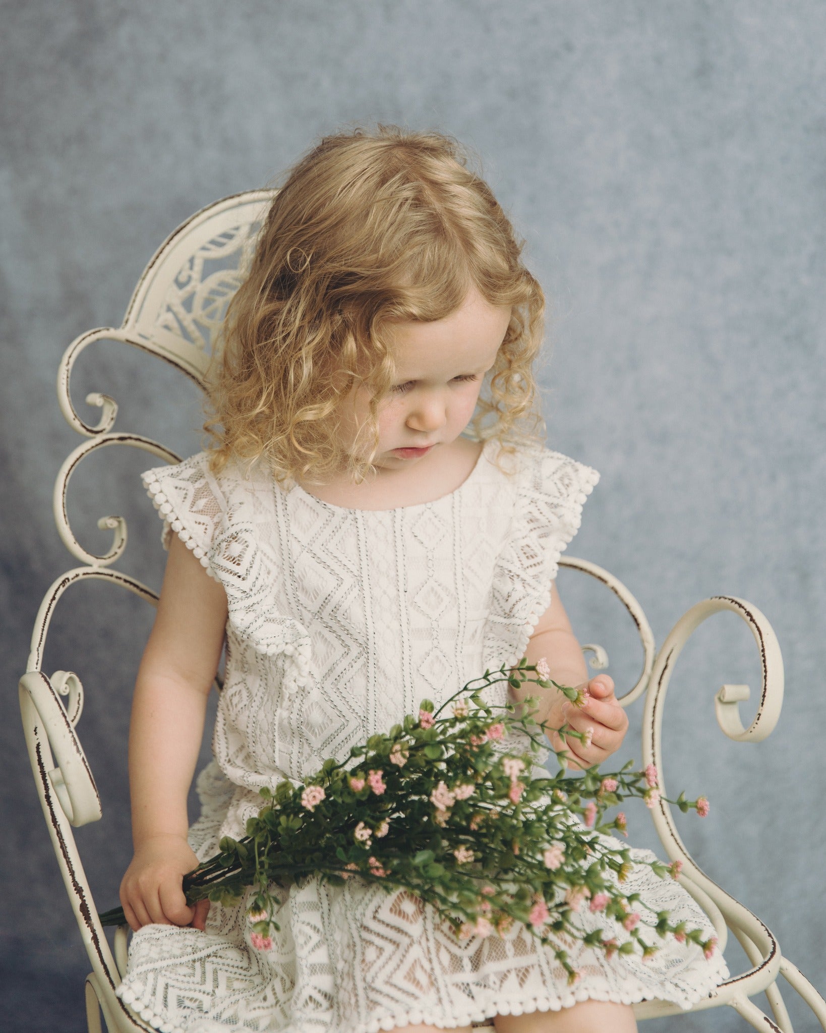 Grey Abstract Texture Backdrop for Portrait Photography DHP-609