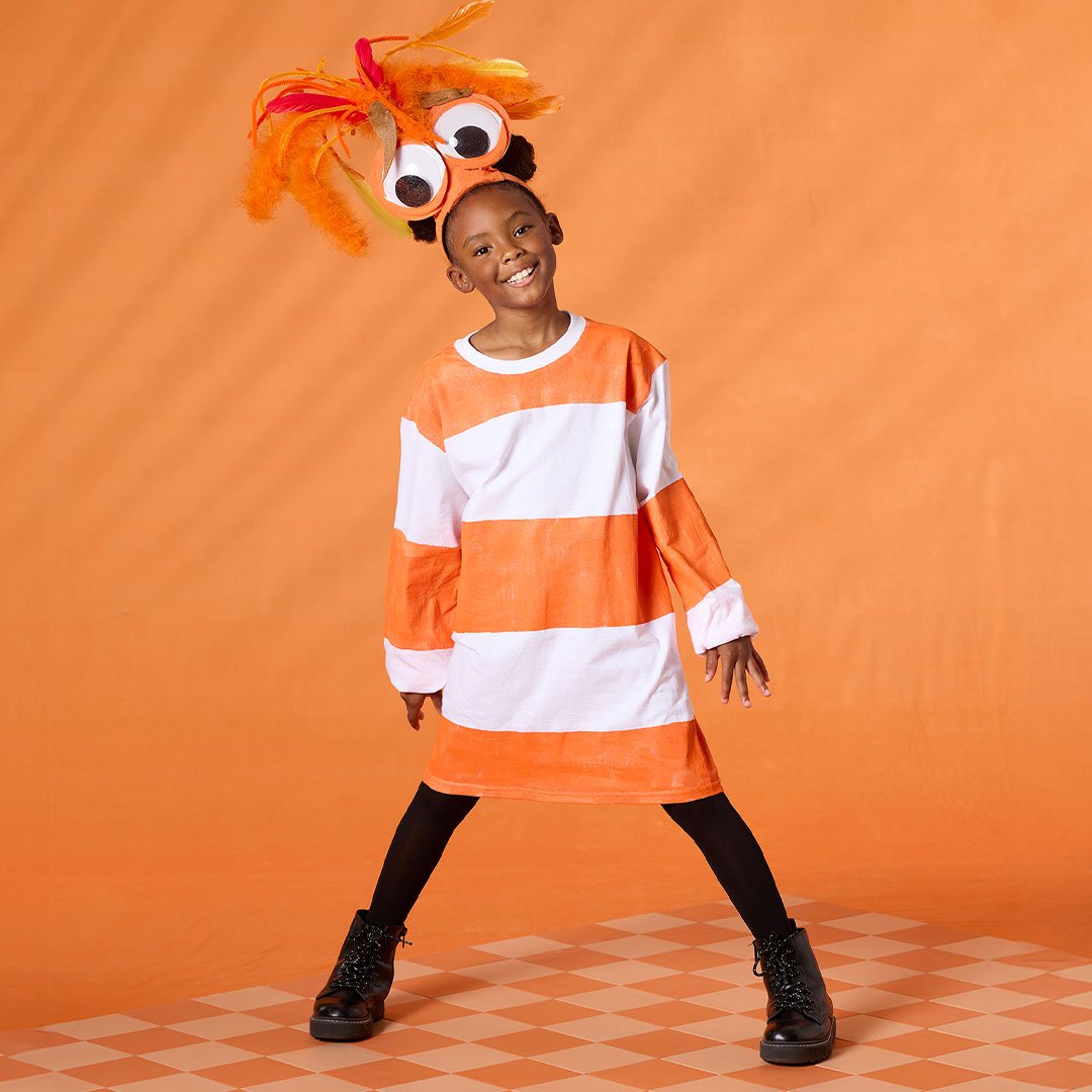 Solid Color Tangerine Portrait backdrop UK for Photo Studio SC19