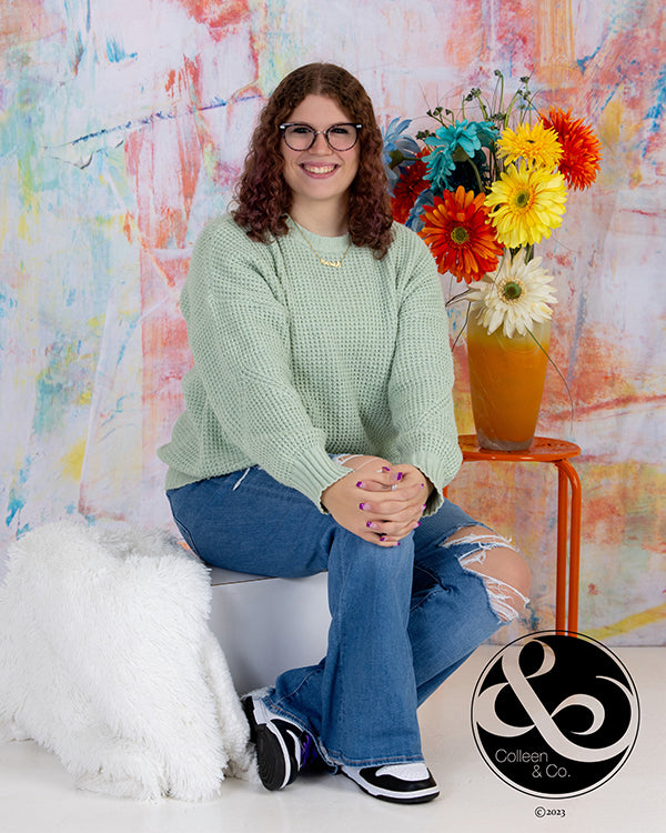 Abstract Graffiti Texture Photo Studio Backdrop uk SH683