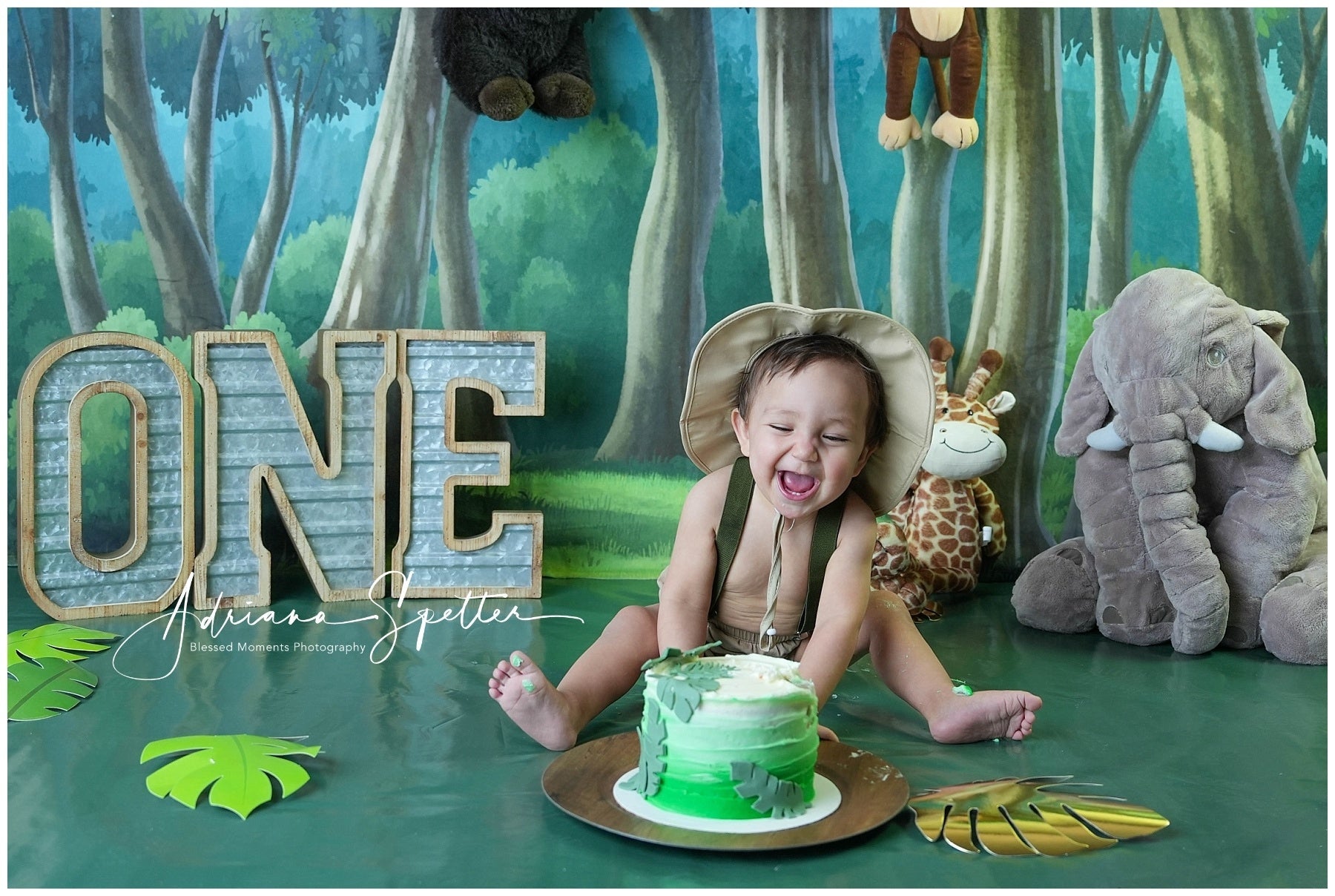 Newborn Backdrop Enchanted Forest Trees Kids Photo Backdrop UK MRR10-24