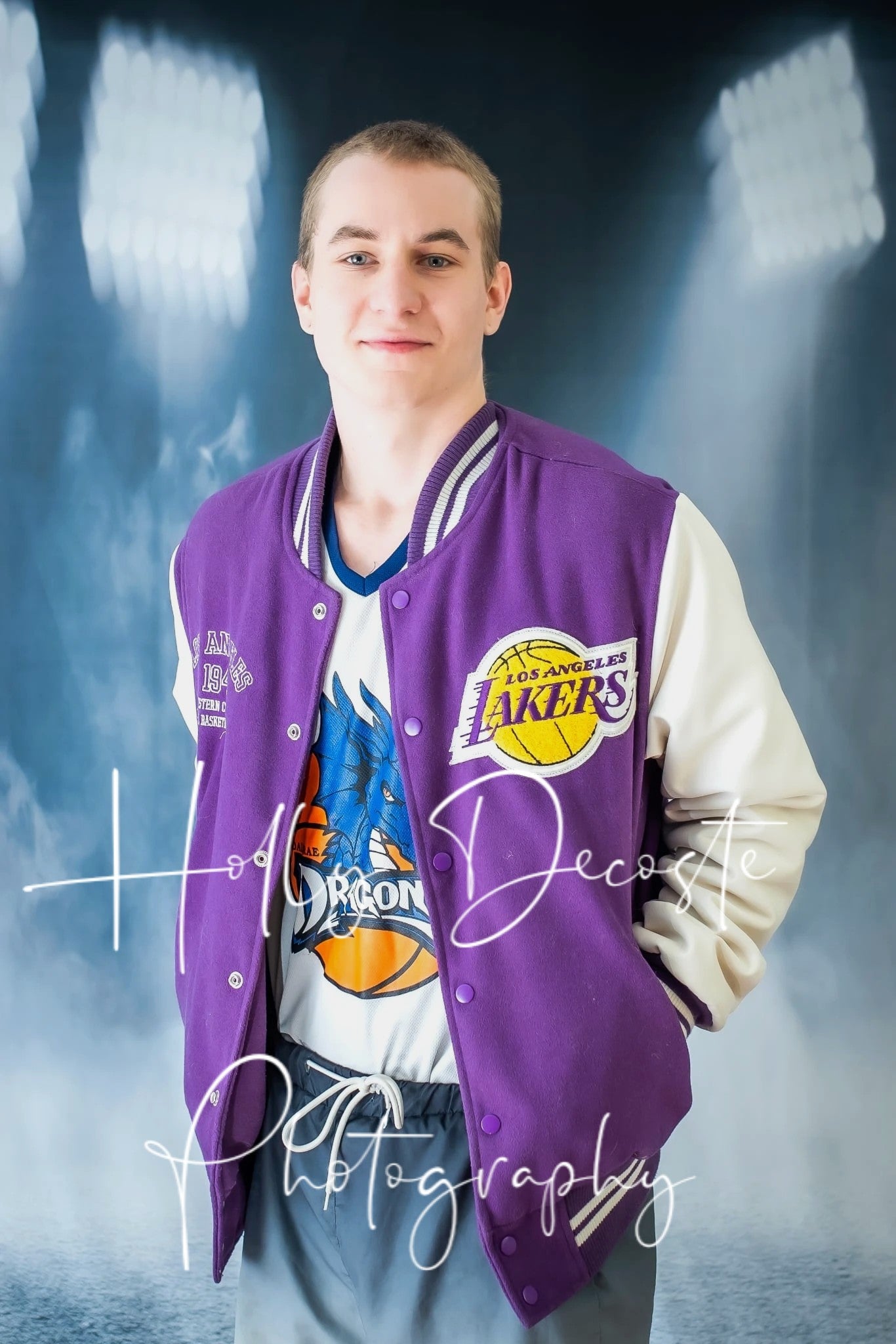 Sports Backdrop UK Spotlights Smoks Photography Backdrop UK M029