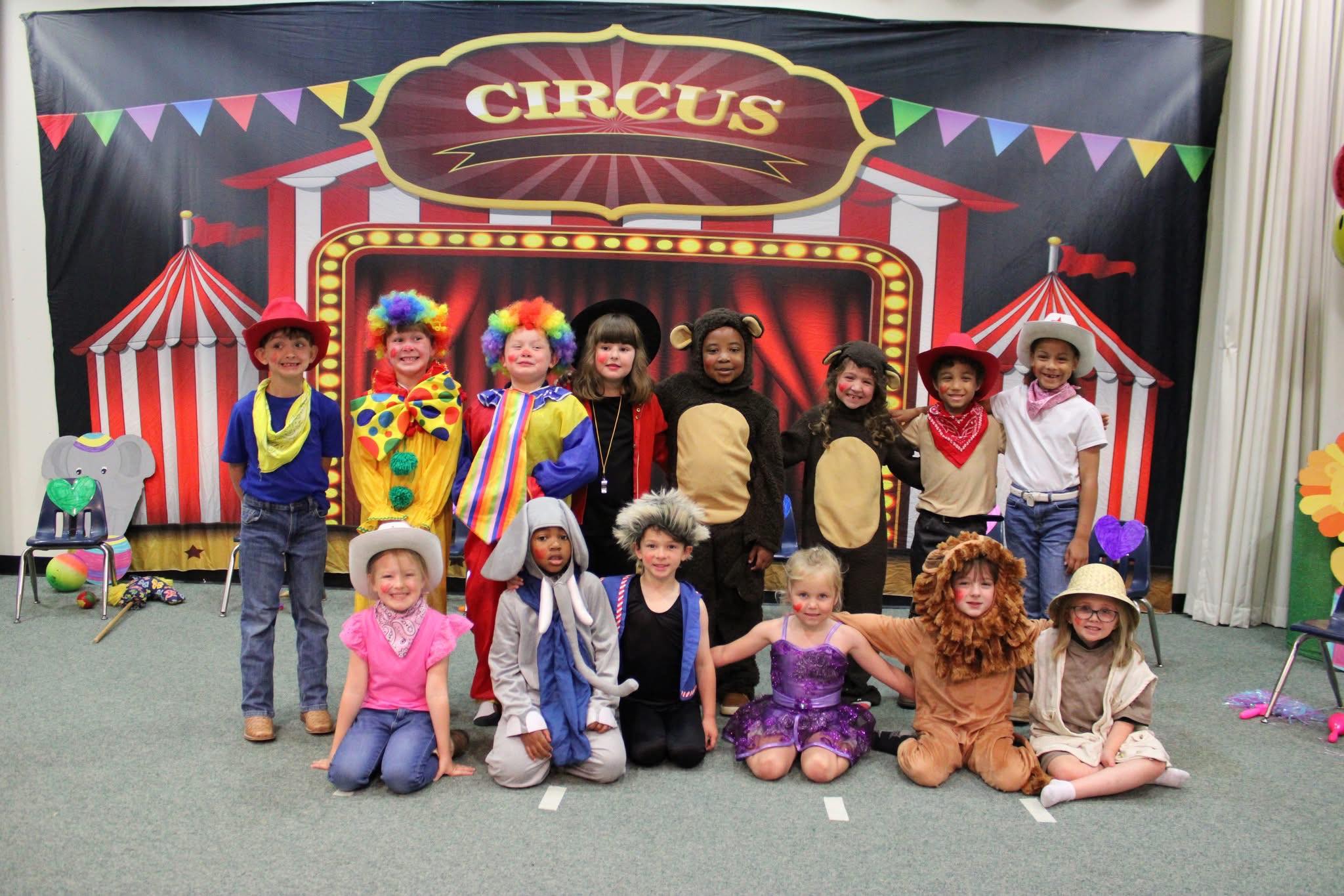 Circus Red Tent Carnival Photography Backdrop SH-1011