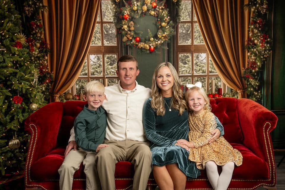 Christmas Backdrop Golden Curtain Window Christmas Photo Backdrops UK MRR9-93