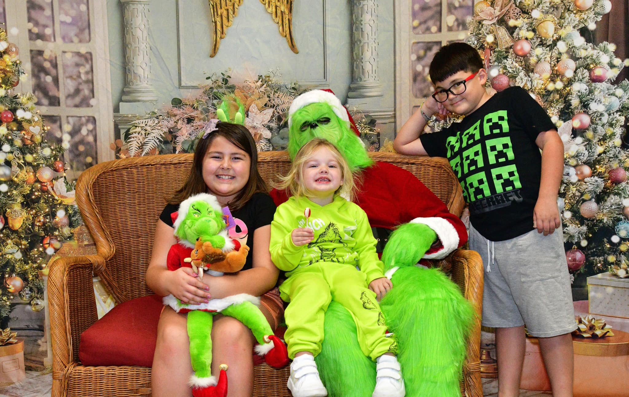 Xmas Palace Classic Indoor Fireplace Backdrop UK M7-29