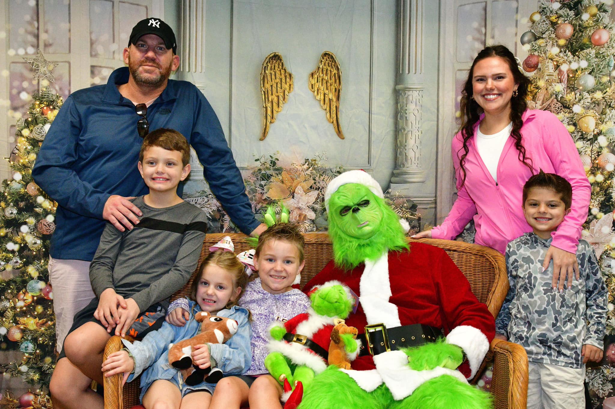 Xmas Palace Classic Indoor Fireplace Backdrop UK M7-29