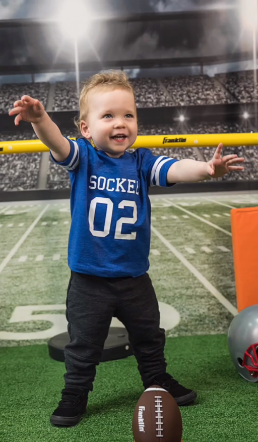 Football Field Backdrop UK Stadium Lights Green Lawn Background G-305