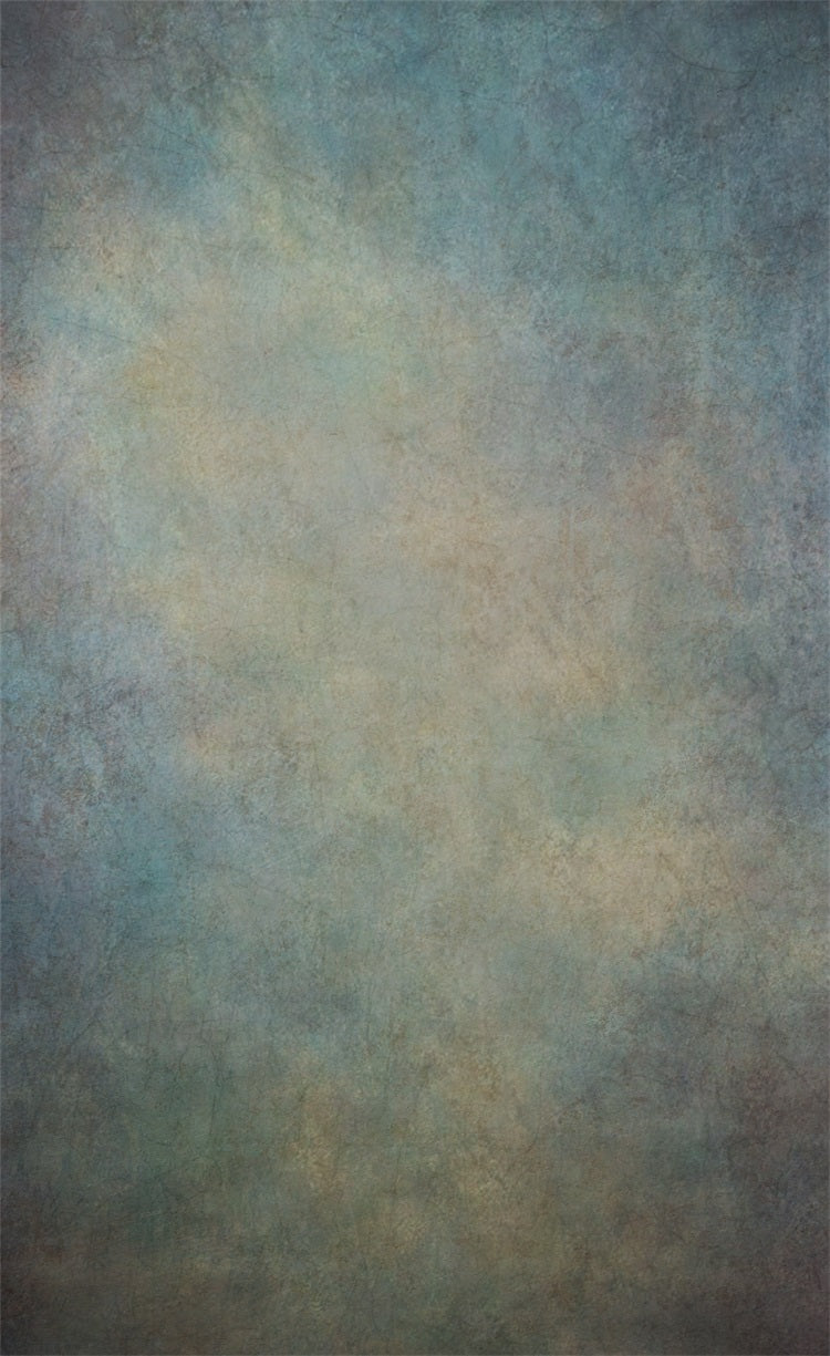 Teal Texture Sweep Vintage Styled Photography Backdrop UK BRP10-527