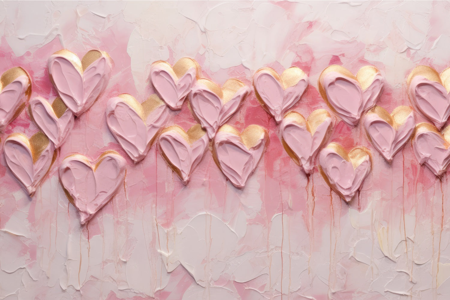 Valentines Photo Backdrop Ideas Hearts Dripping Texture Backdrop UK BRP11-455