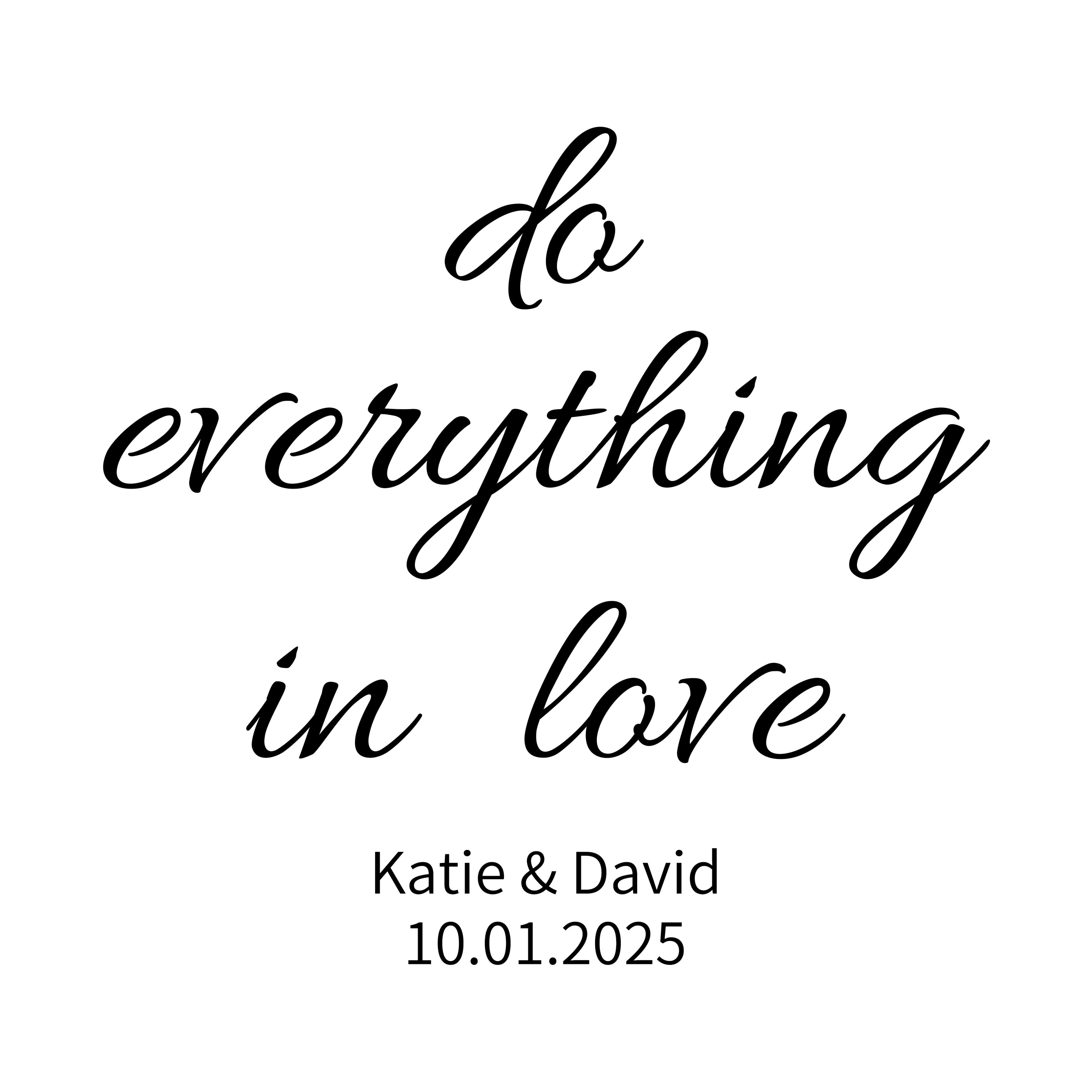 Wedding Backdrop Personalized Love Quote Ceremony Backdrop UK BRP12-370