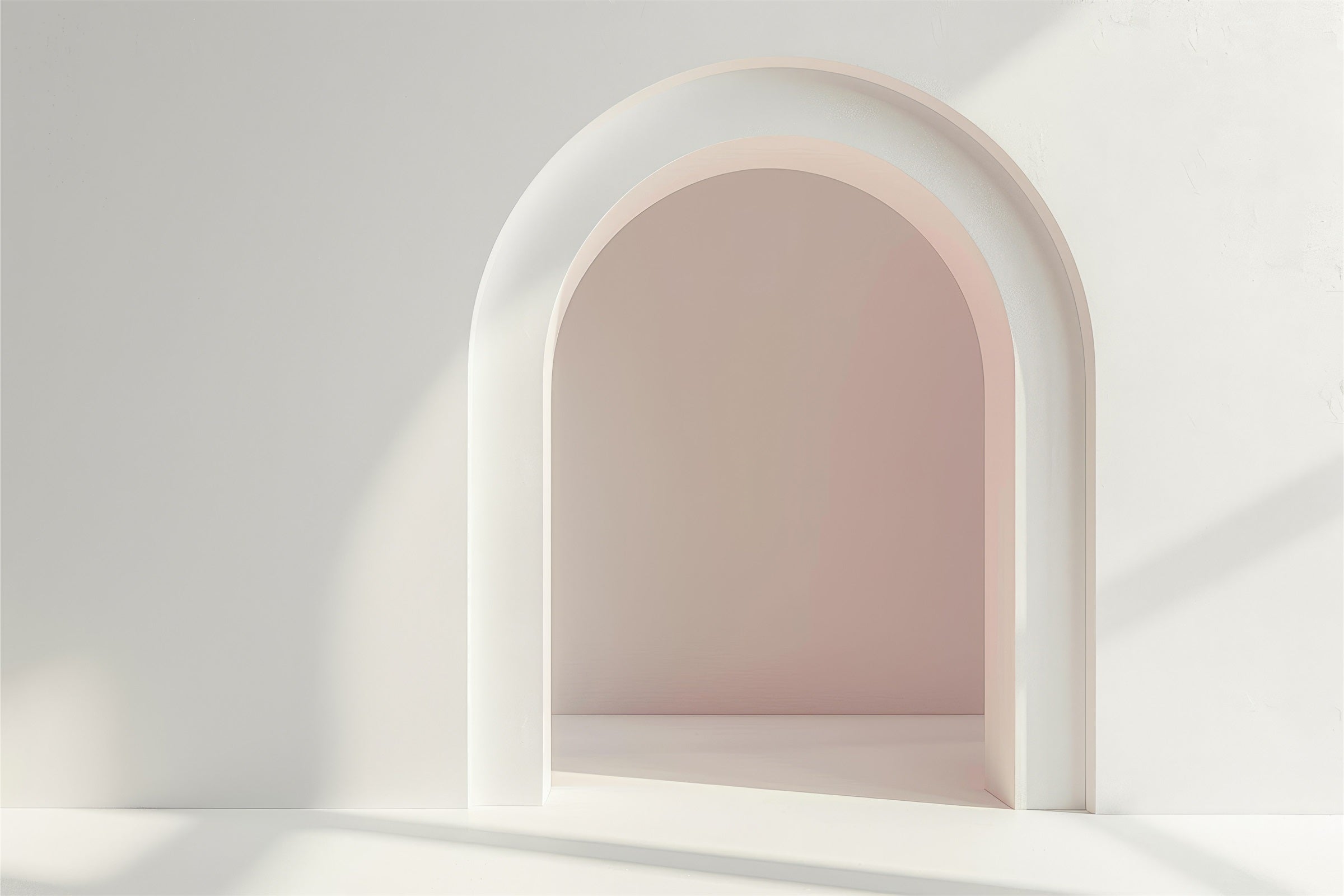 Architecture Backdrop Pastel Minimalist Archway Scene Backdrop UK BRP12-674
