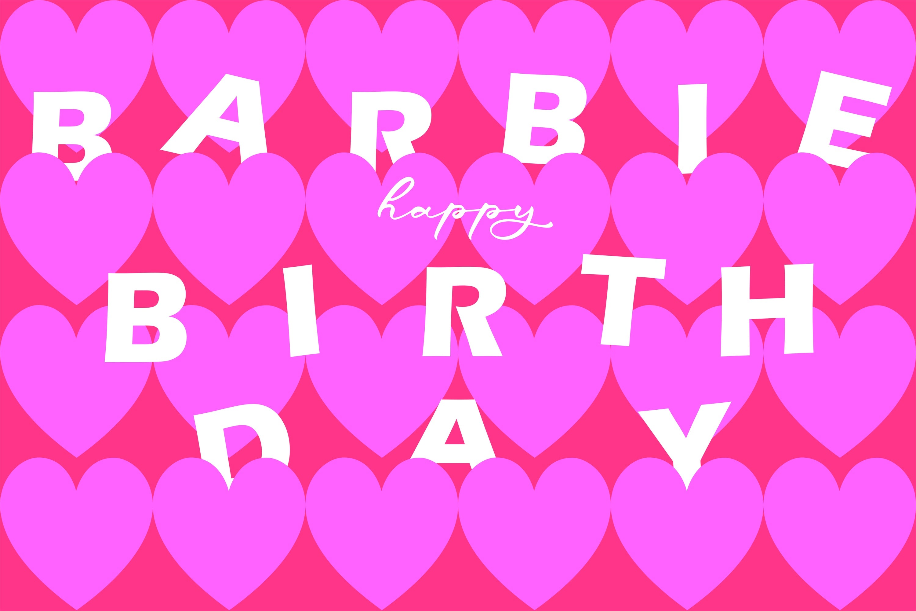 Customize Backdrop For Birthday Glam Pink Hearts Backdrop UK BRP3-47