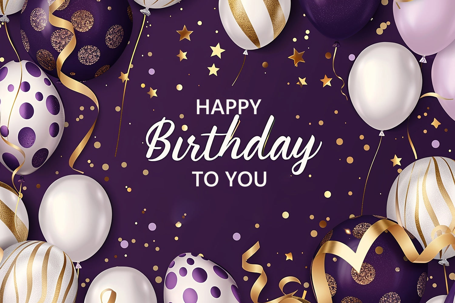 Custom Made Birthday Backdrops Elegant Balloons Glam Backdrop UK BRP3-67