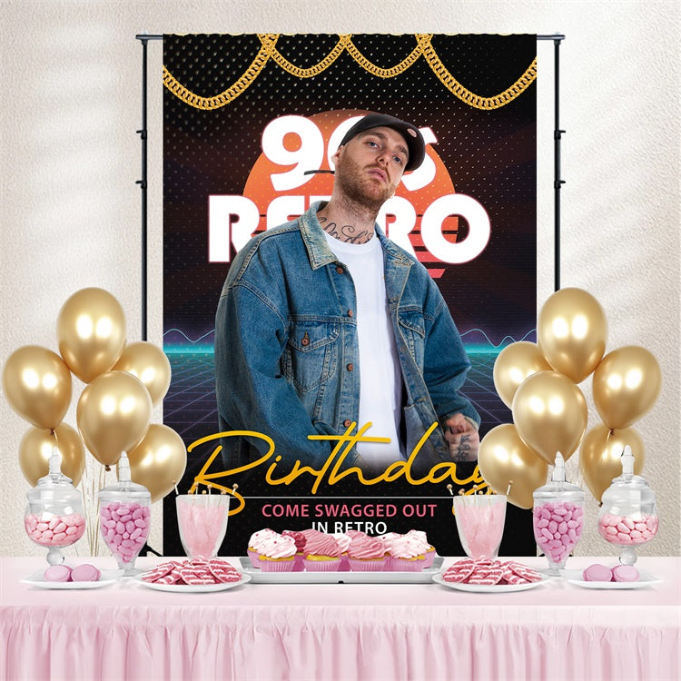 Dance Photo Backdrops Retro Sport Style Birthday Custom Backdrop UK BRP4-199